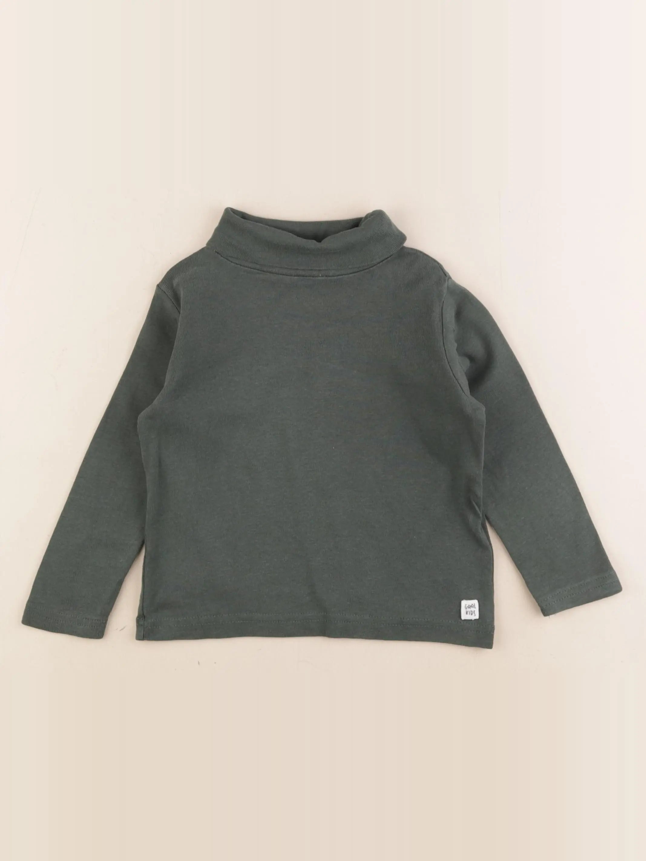 Vertbaudet - sous-pull vert - 3 ans