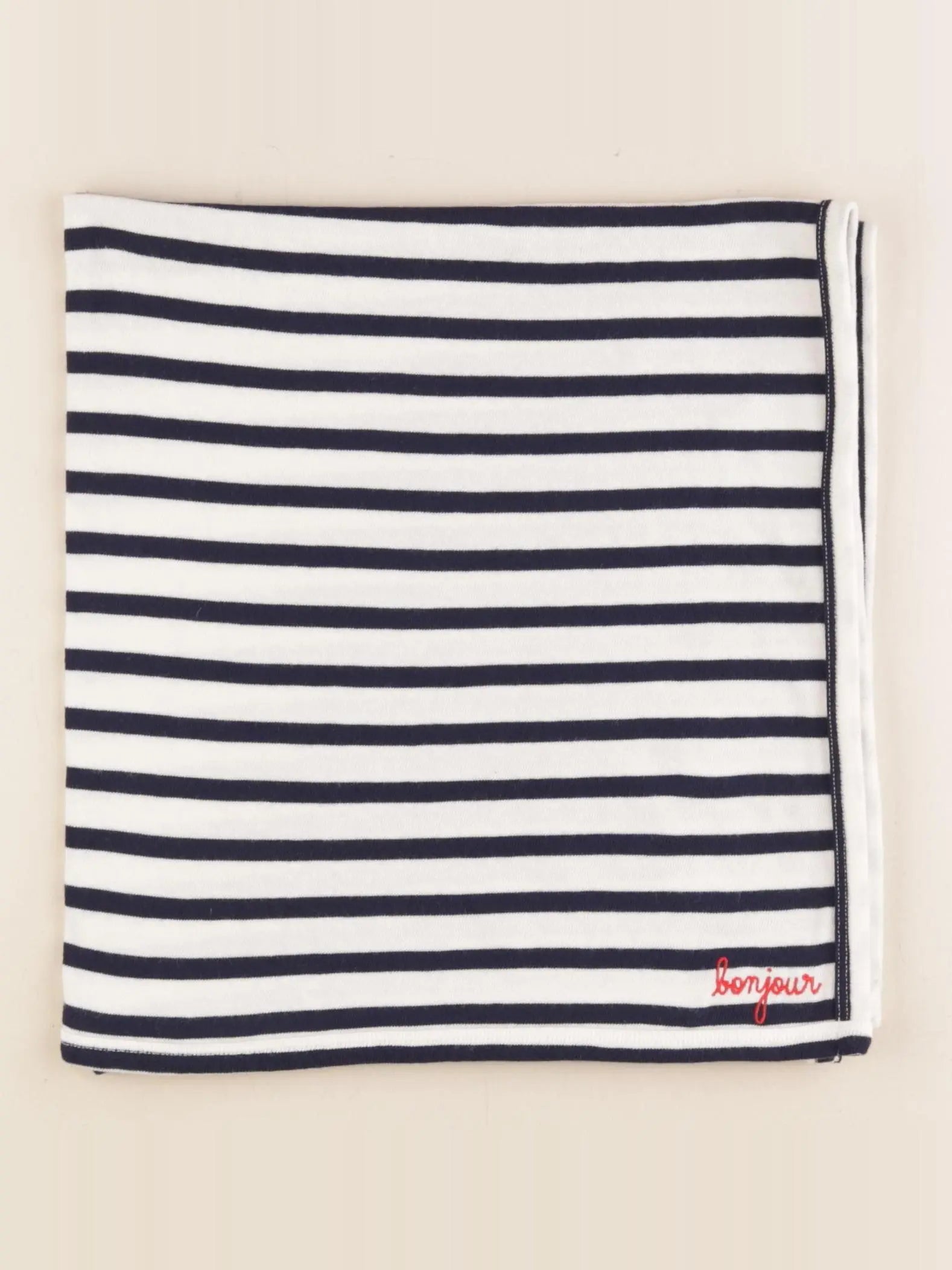 Maison Labiche - couverture 75x72cm blanc - 