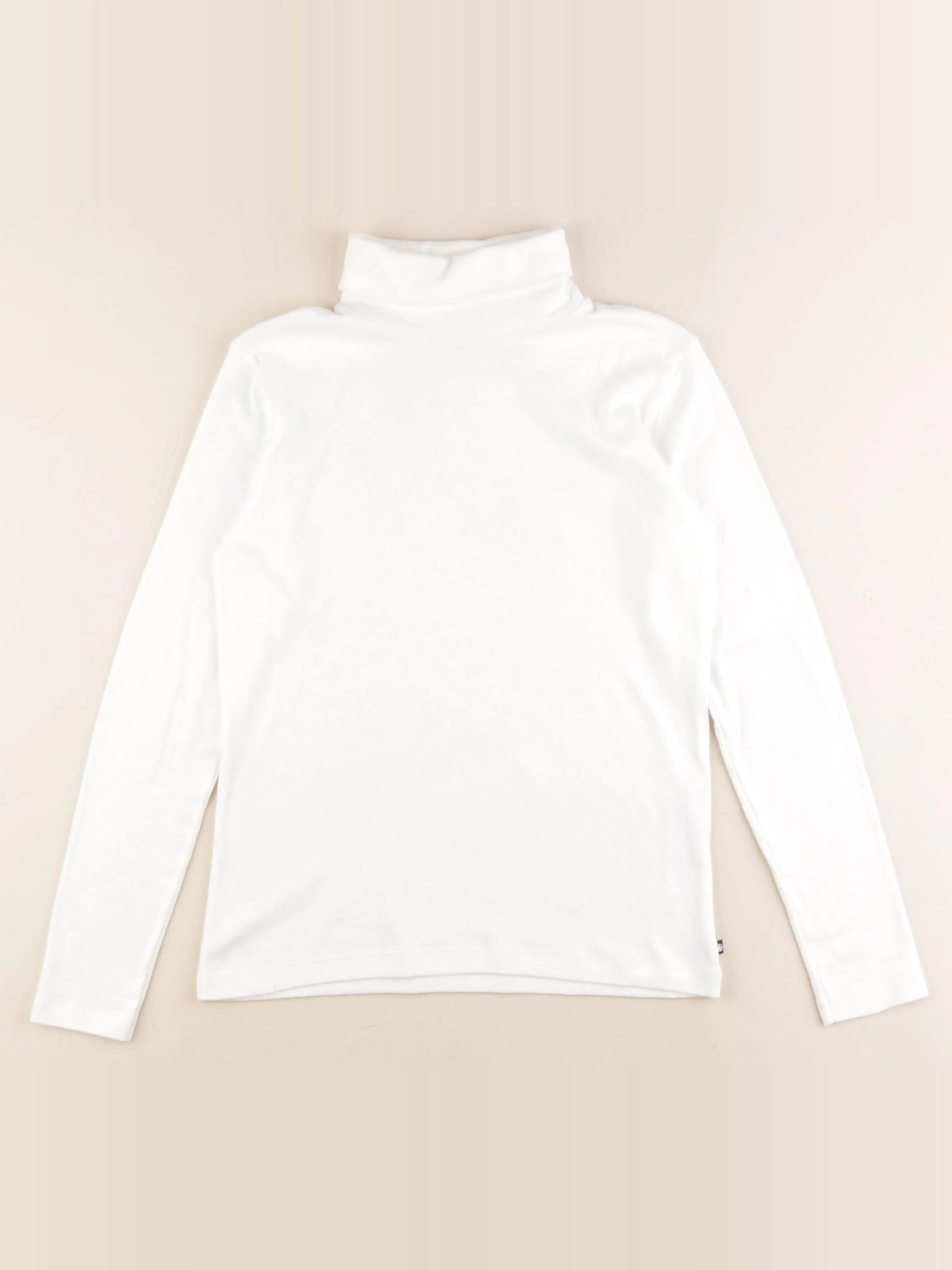 Petit Bateau - sous-pull blanc - 12 ans