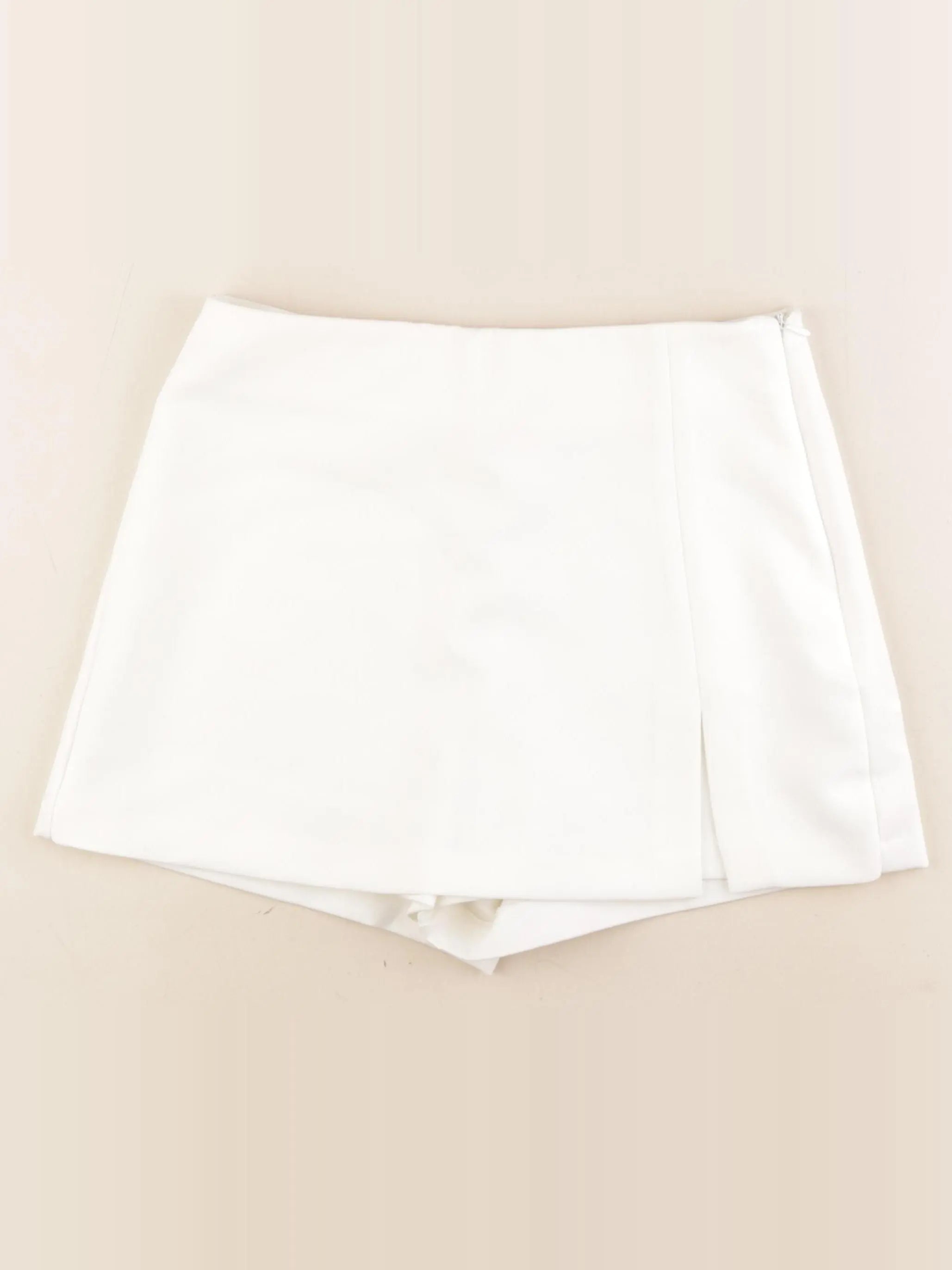 Zara - jupe short blanc - 13/14 ans