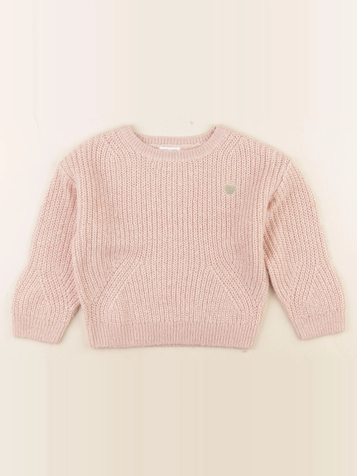 Vertbaudet - pull rose - 5 ans