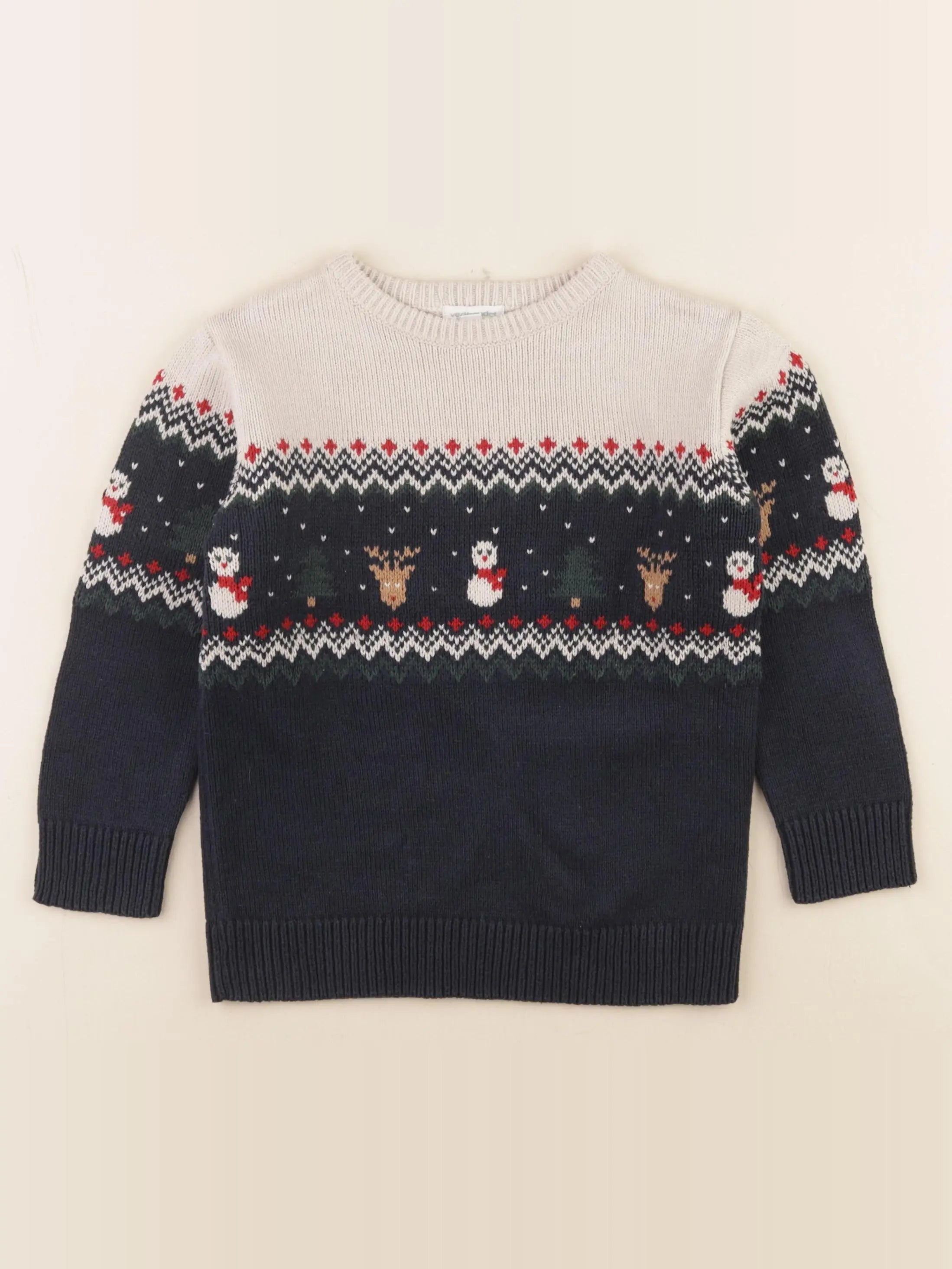 Vertbaudet - pull bleu - 6 ans