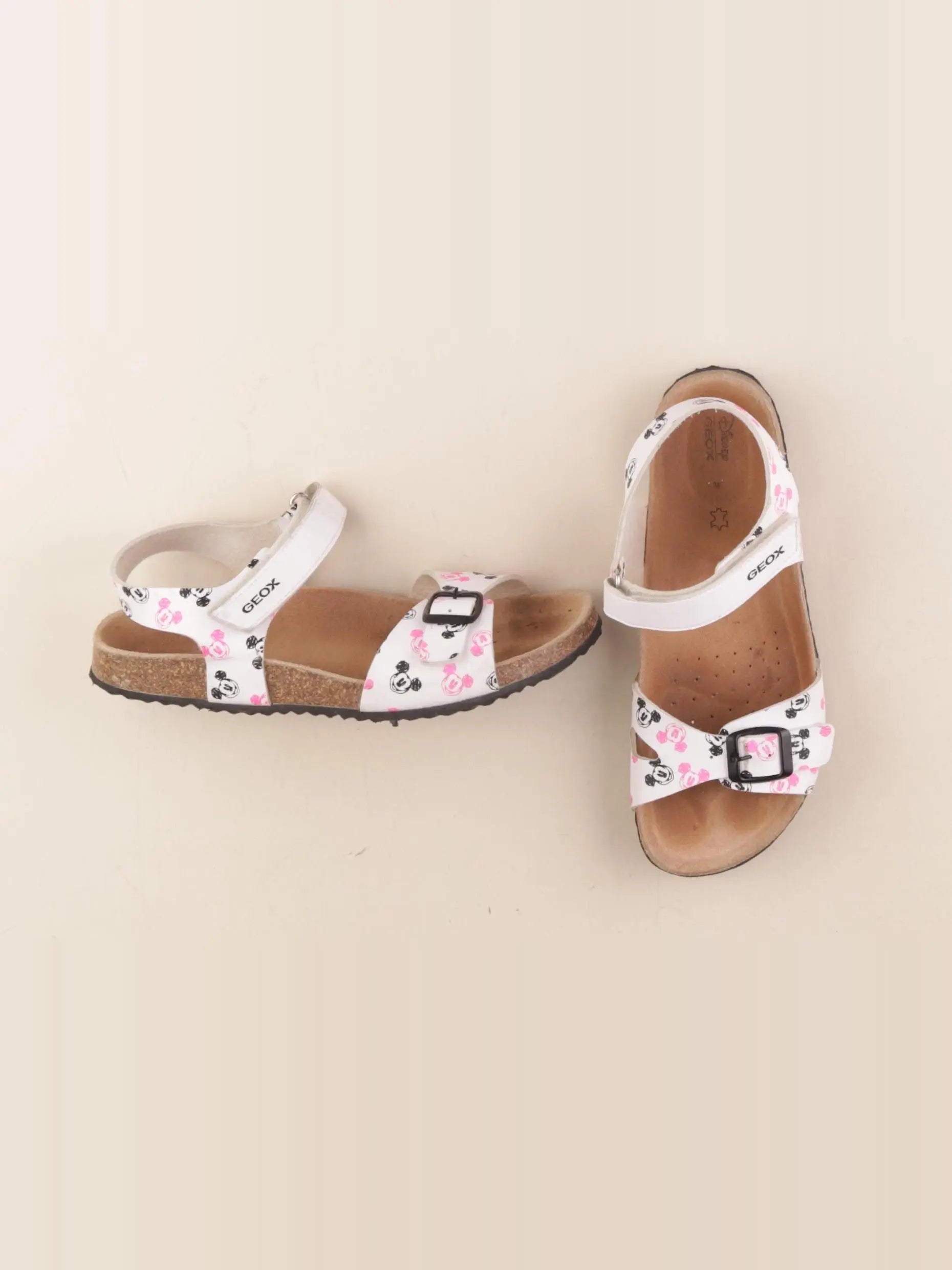 Geox - sandales blanc, rose - pointure 38