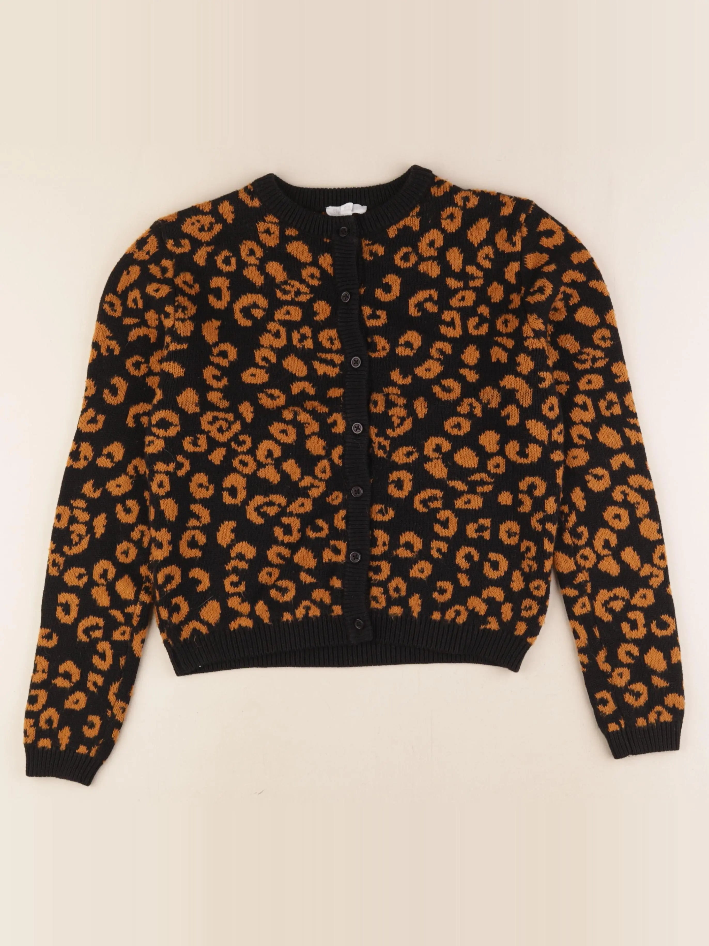 Storytelling - gilet noir, marron - 14 ans
