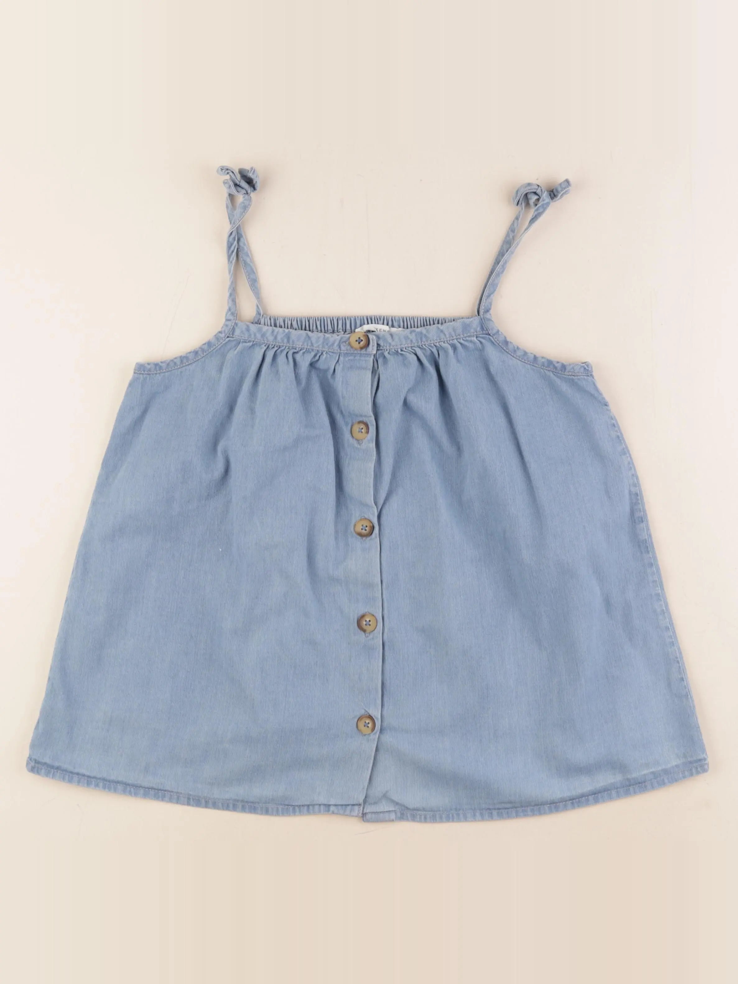 Monoprix - blouse bleu - 14 ans