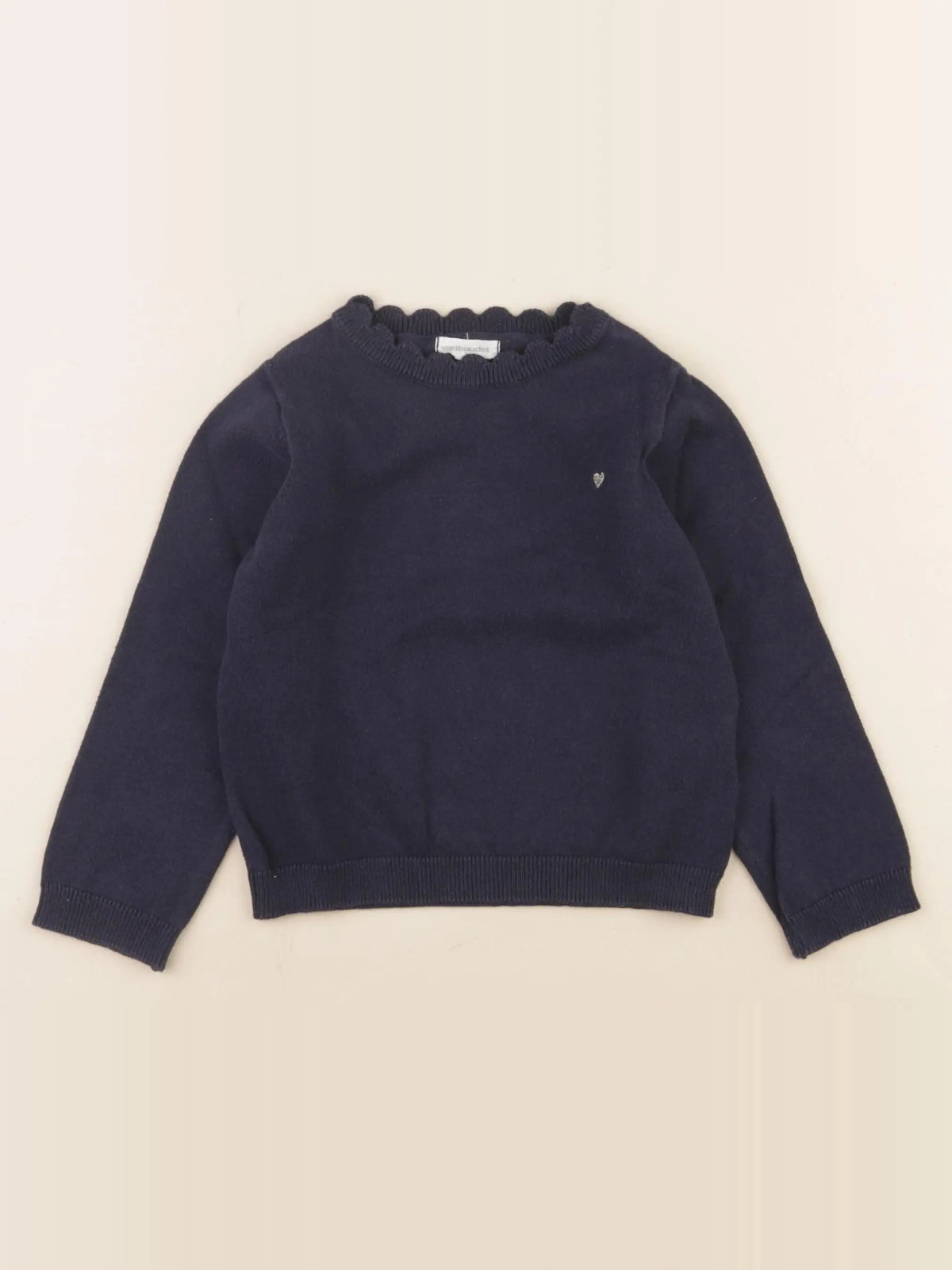 Vertbaudet - pull bleu - 3 ans
