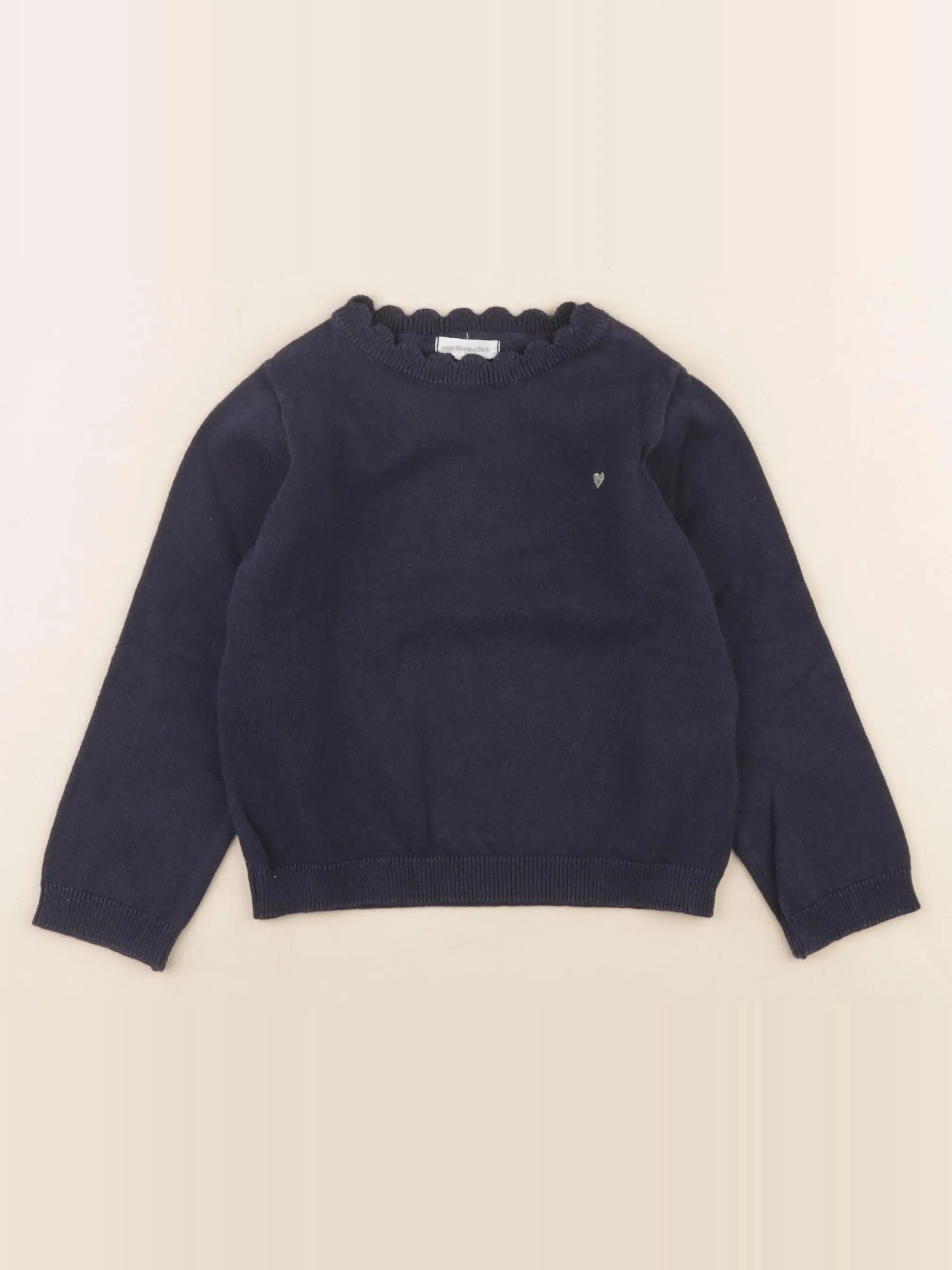 Vertbaudet - pull bleu - 3 ans