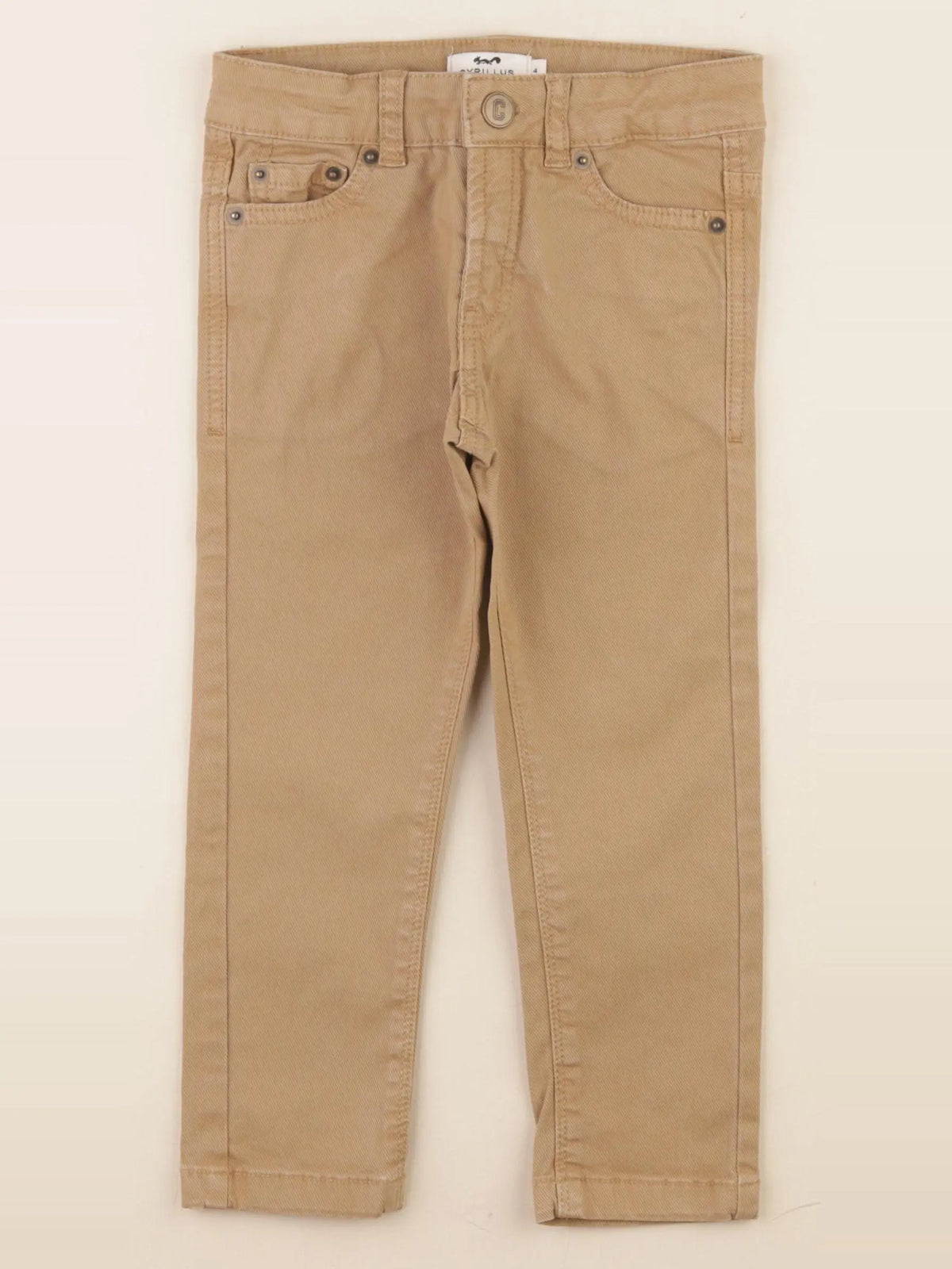 Cyrillus - jean marron - 4 ans