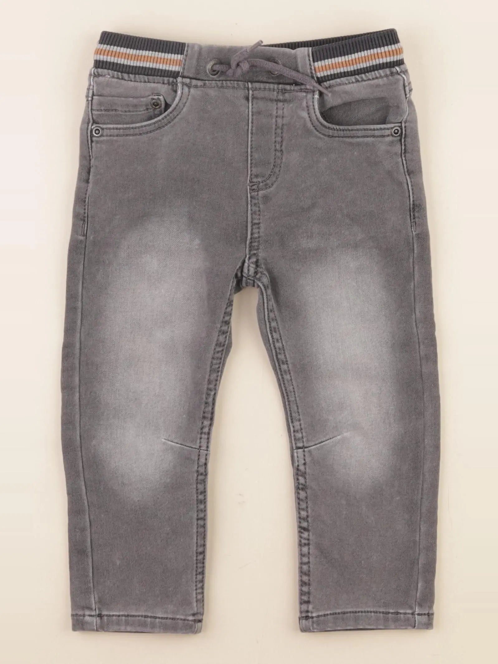 Vertbaudet - jean gris - 2 ans