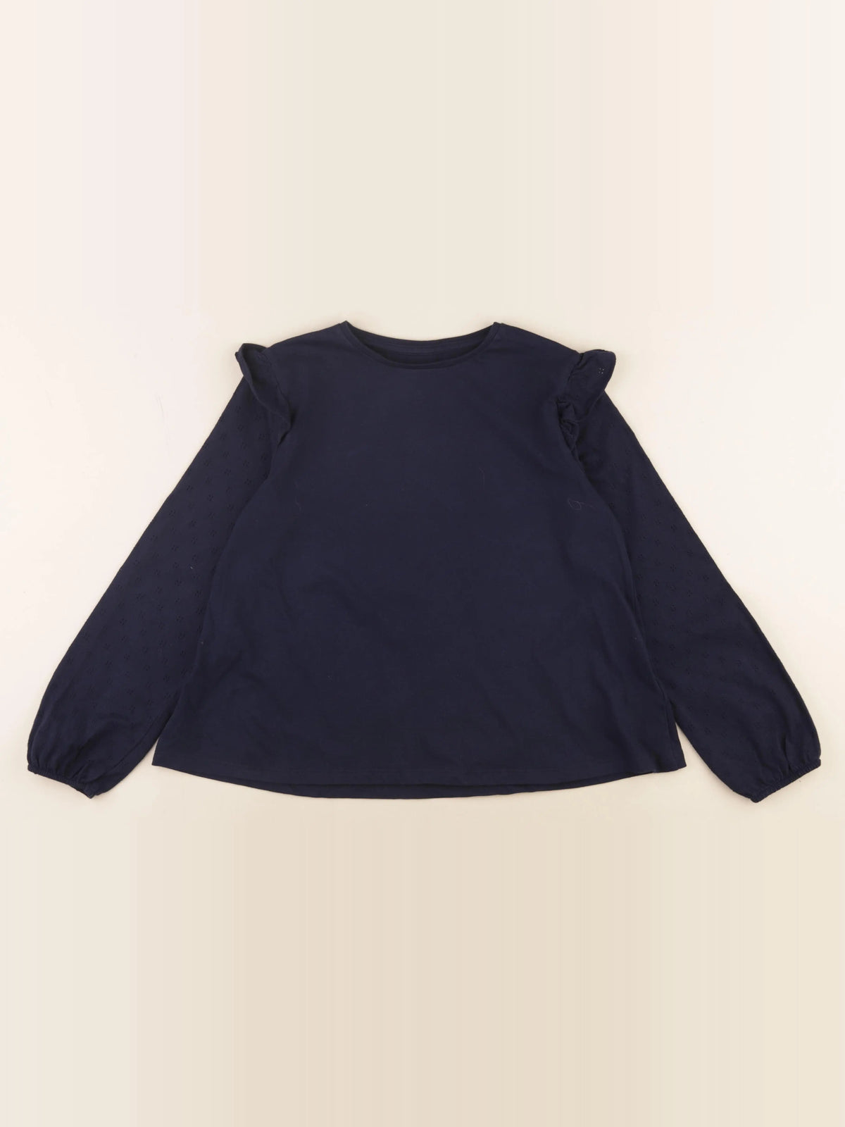 Vertbaudet - tee-shirt bleu - 12 ans