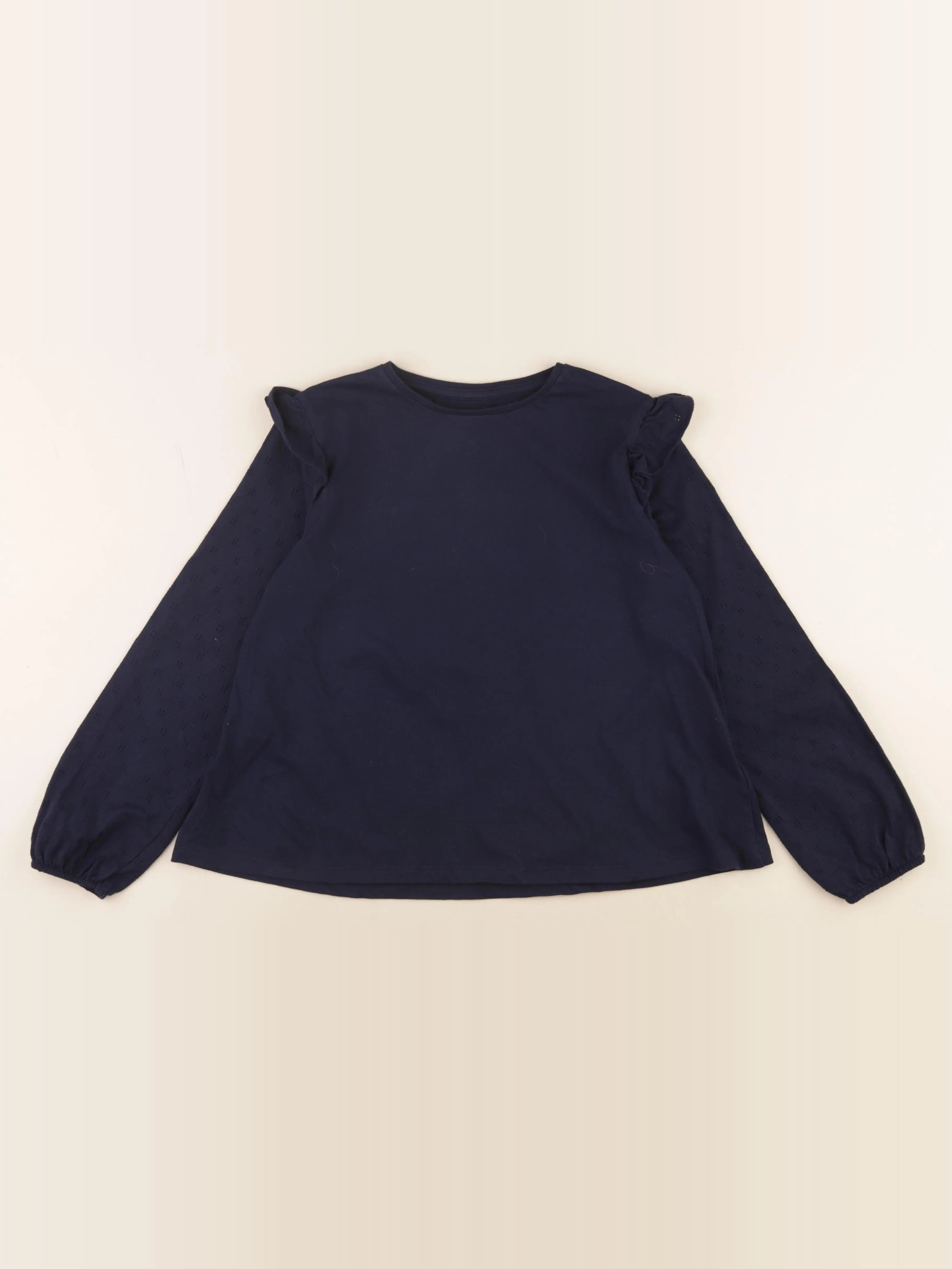 Vertbaudet - tee-shirt bleu - 12 ans