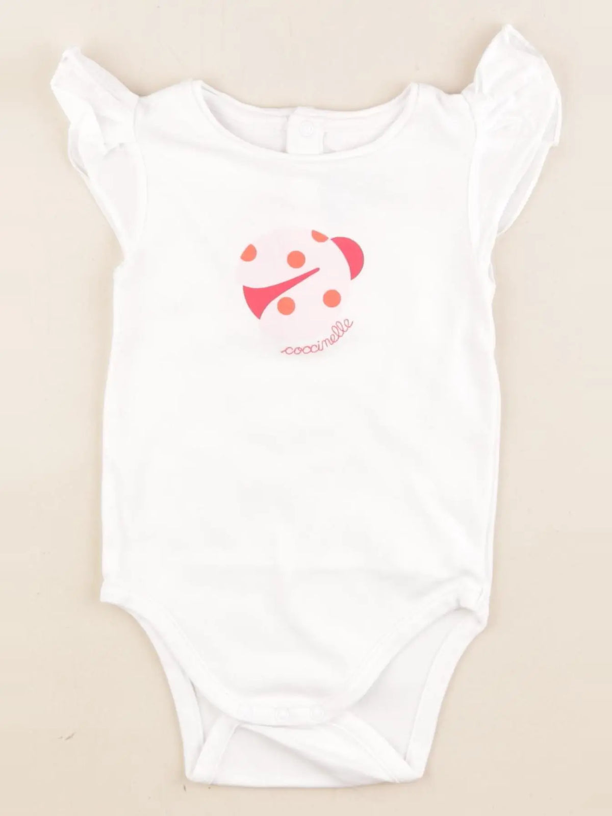 Jacadi - body tee-shirt blanc - 18 mois