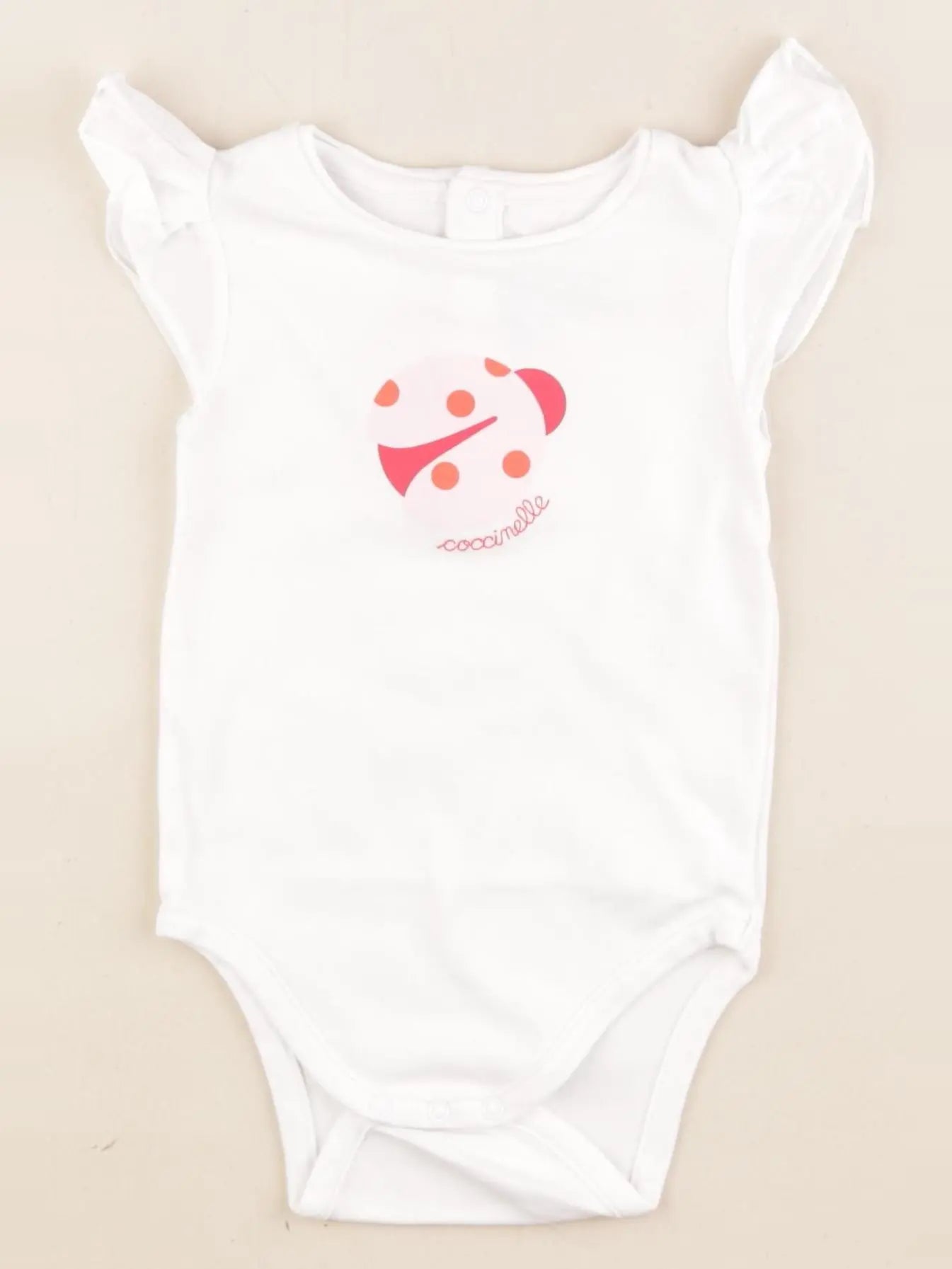 Jacadi - body tee-shirt blanc - 18 mois