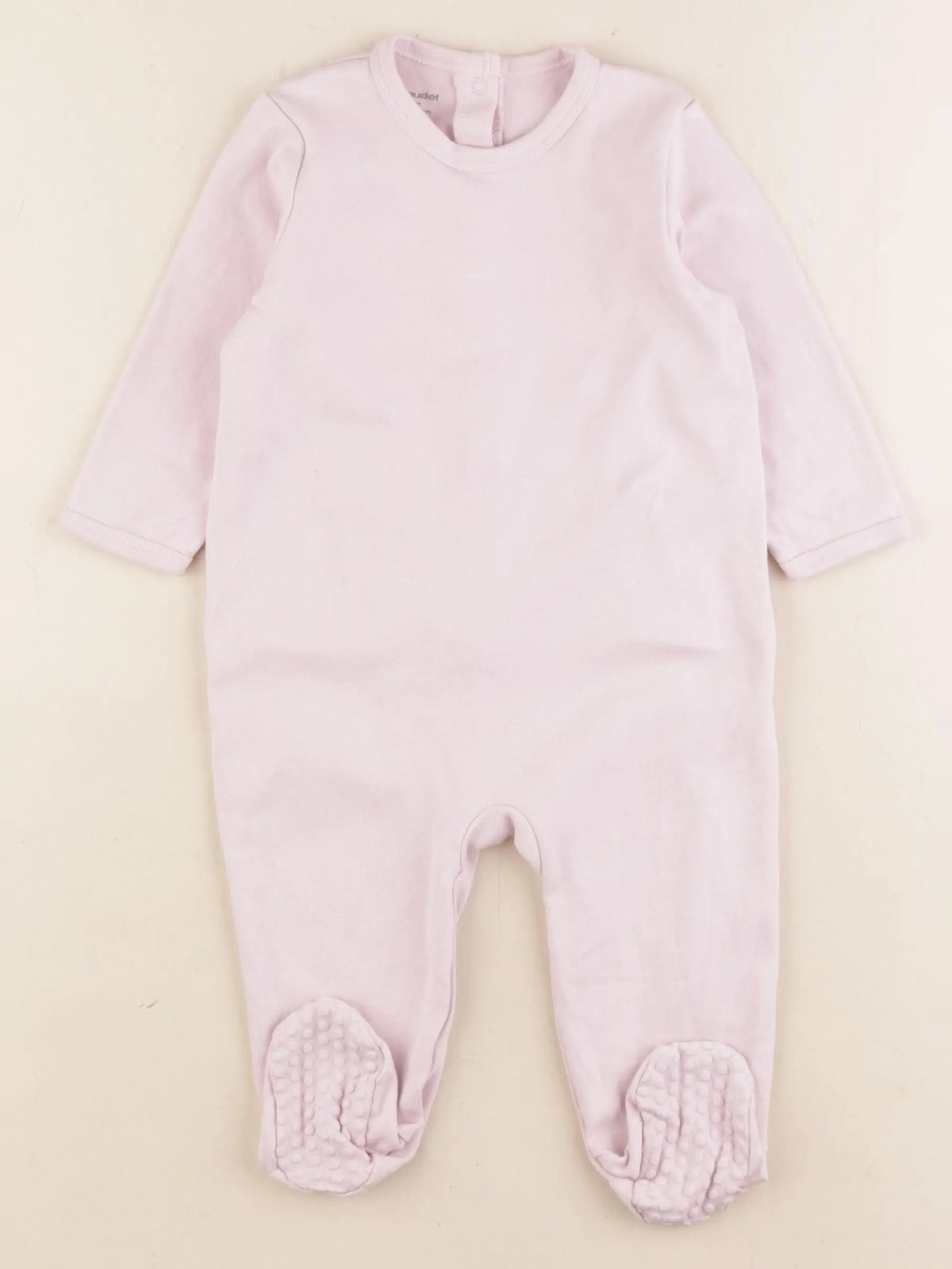 Vertbaudet - pyjama coton violet - 12 mois