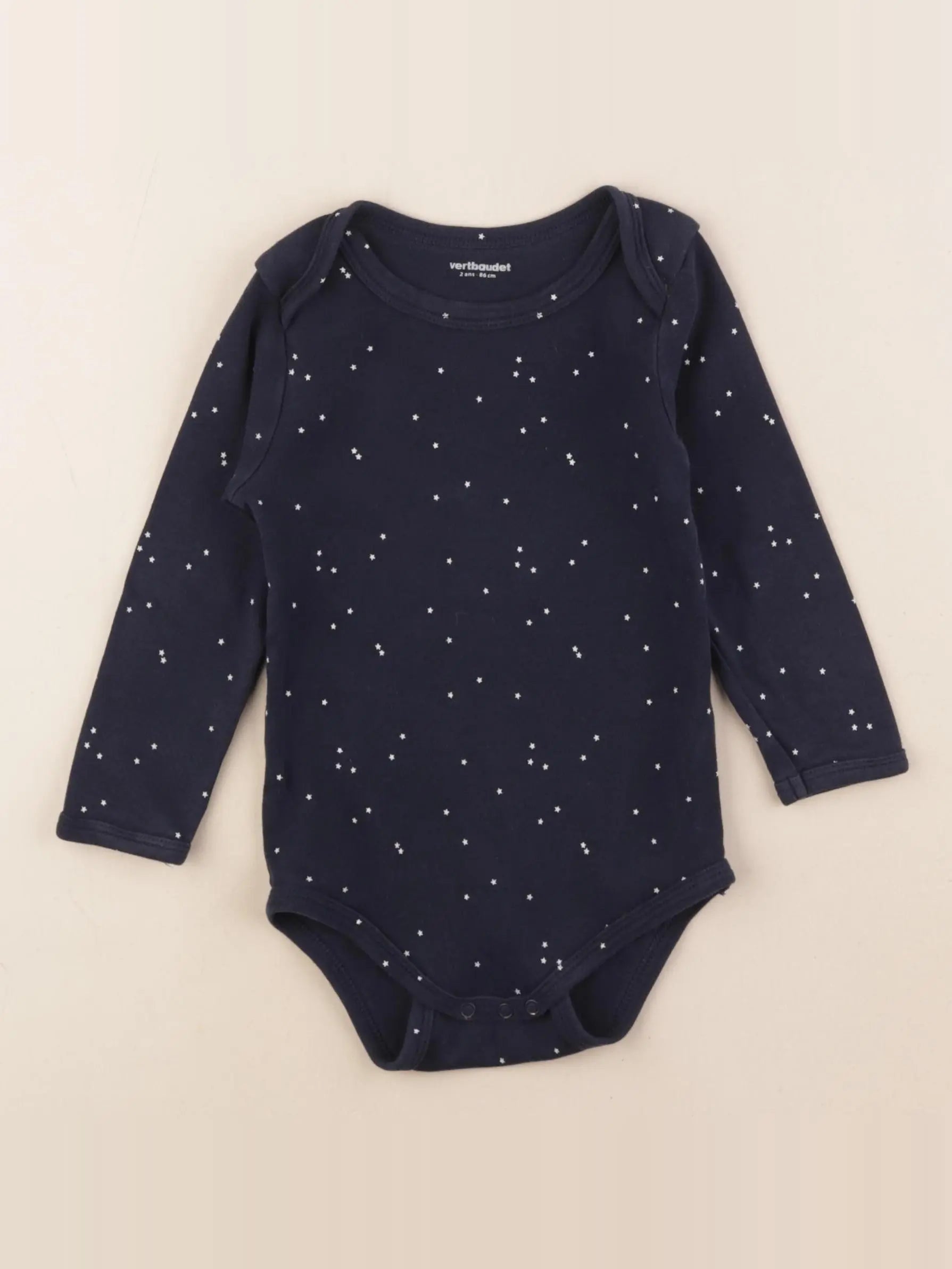 Vertbaudet - body bleu - 2 ans