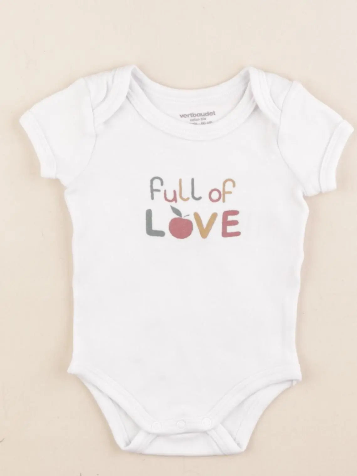 Vertbaudet - body multicolore - 3 mois
