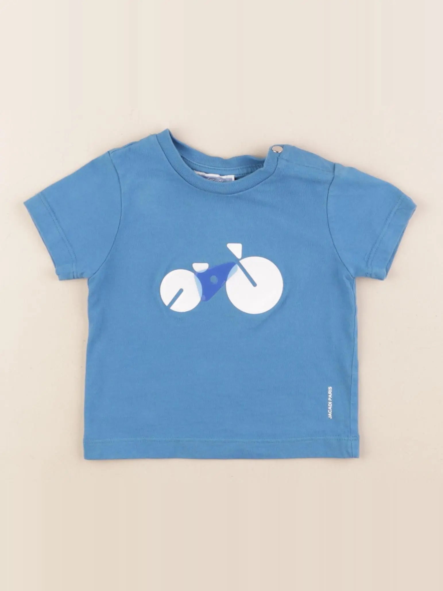 Jacadi - tee-shirt bleu - 12 mois