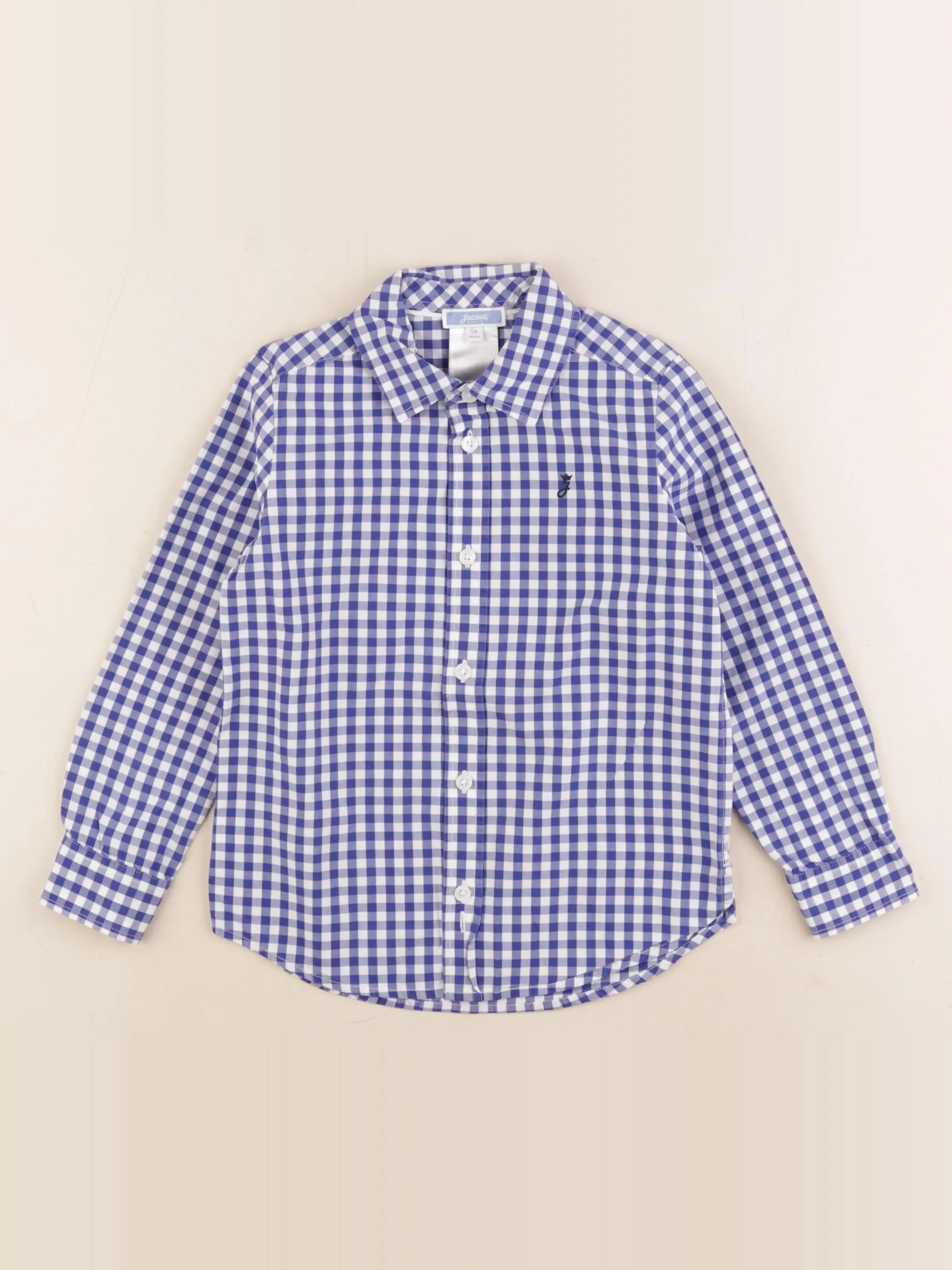 Jacadi - chemise bleu - 5 ans