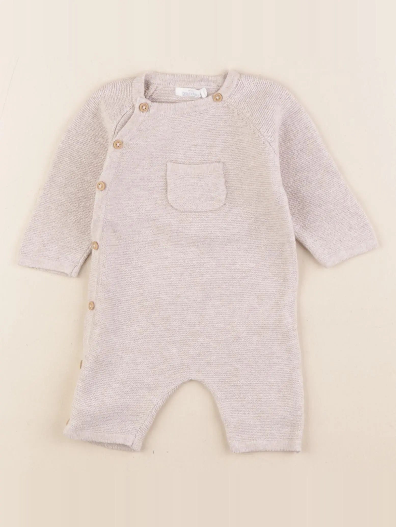 Boutchou - combinaison marron - 0 mois