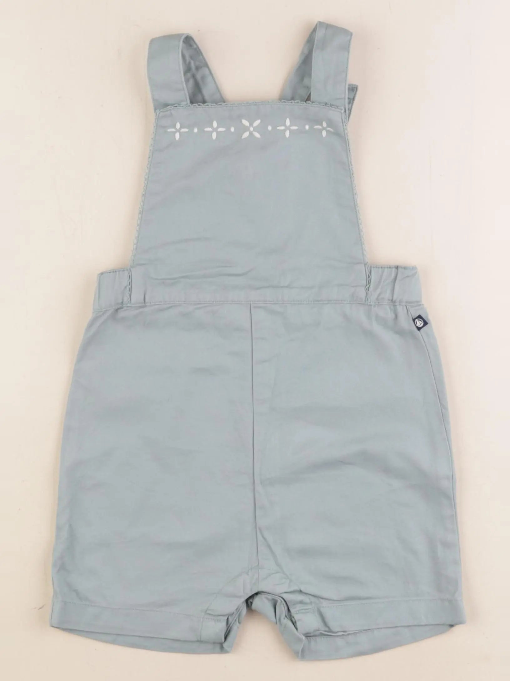 Petit Bateau - salopette vert - 24 mois