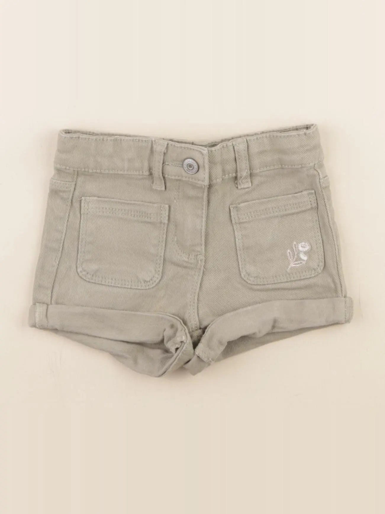 Vertbaudet - short vert - 2 ans