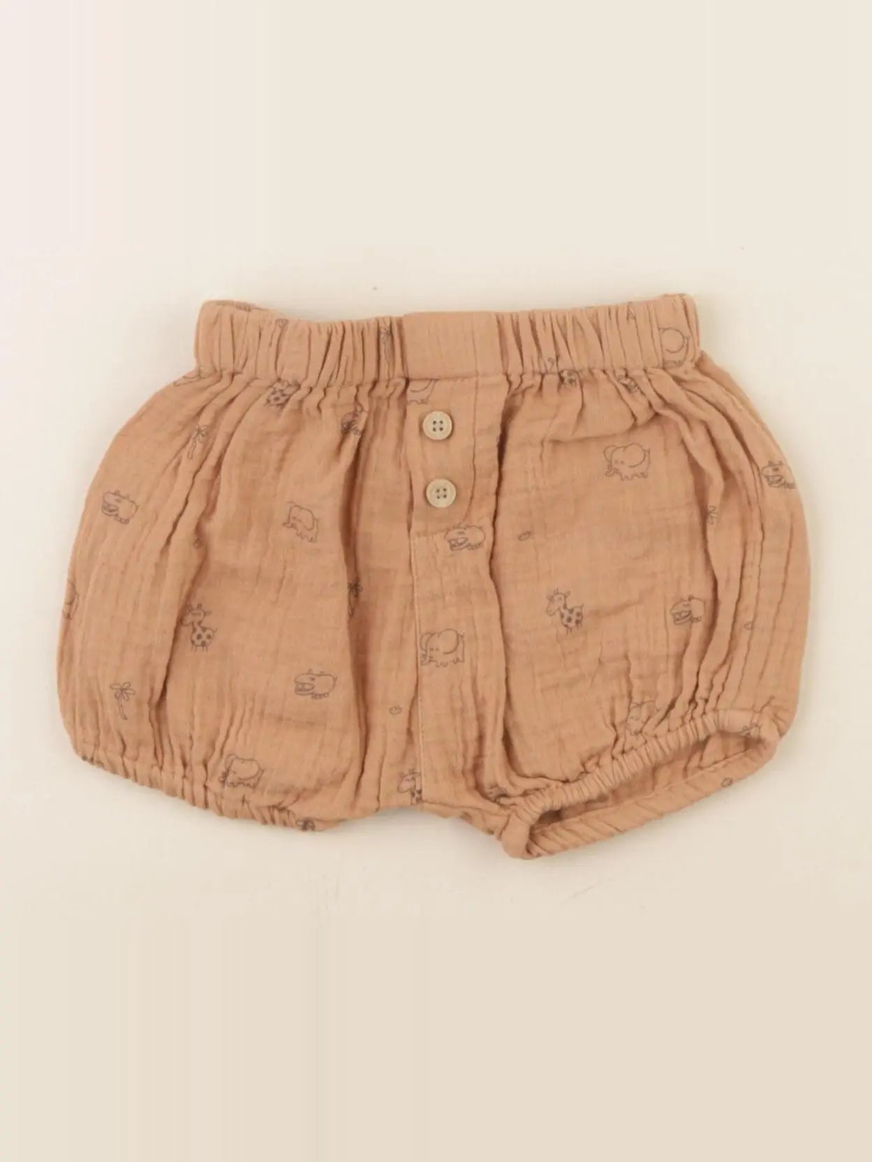 Vertbaudet - bloomer marron - 3 mois