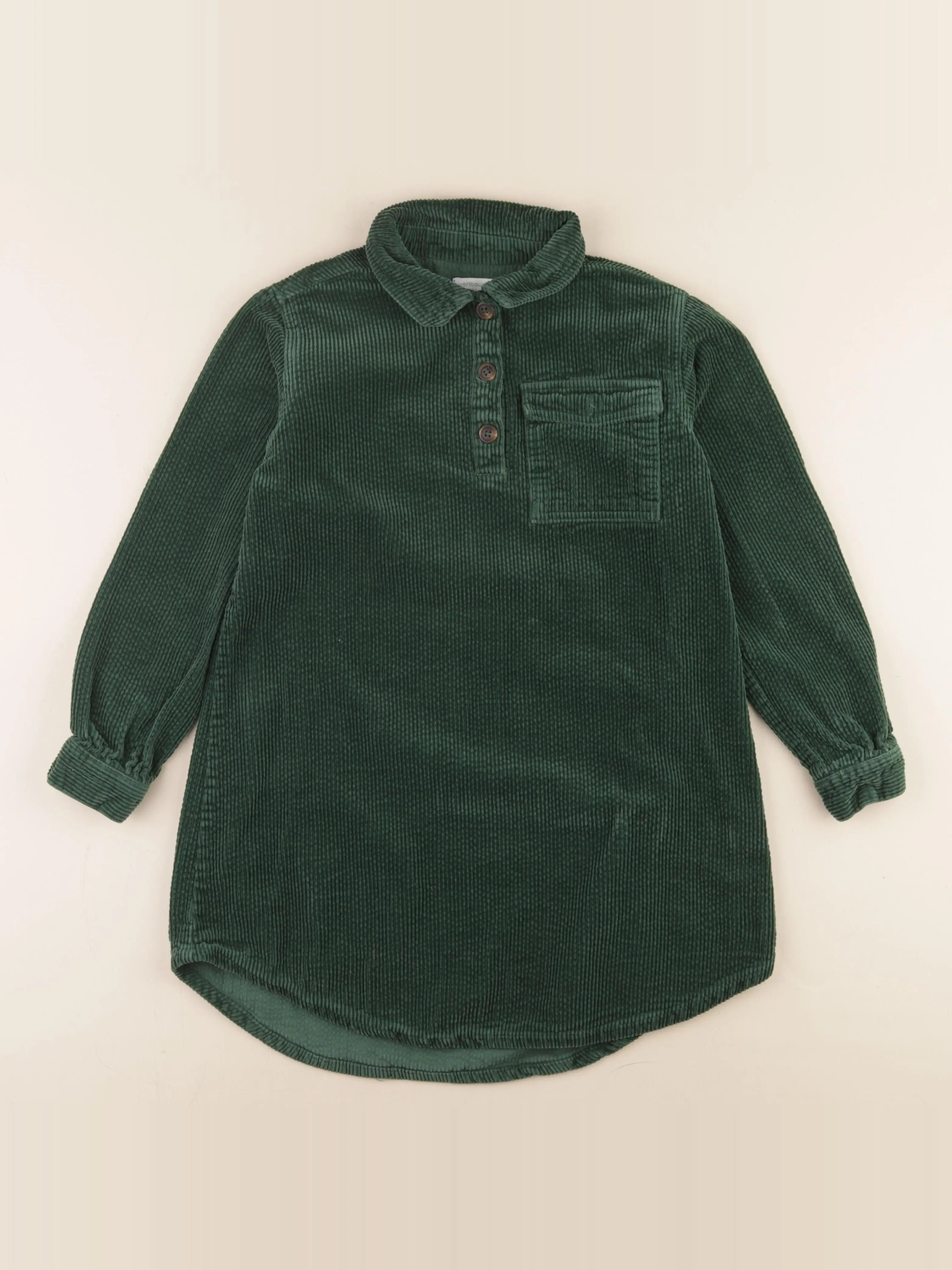 Vertbaudet - robe vert - 10 ans