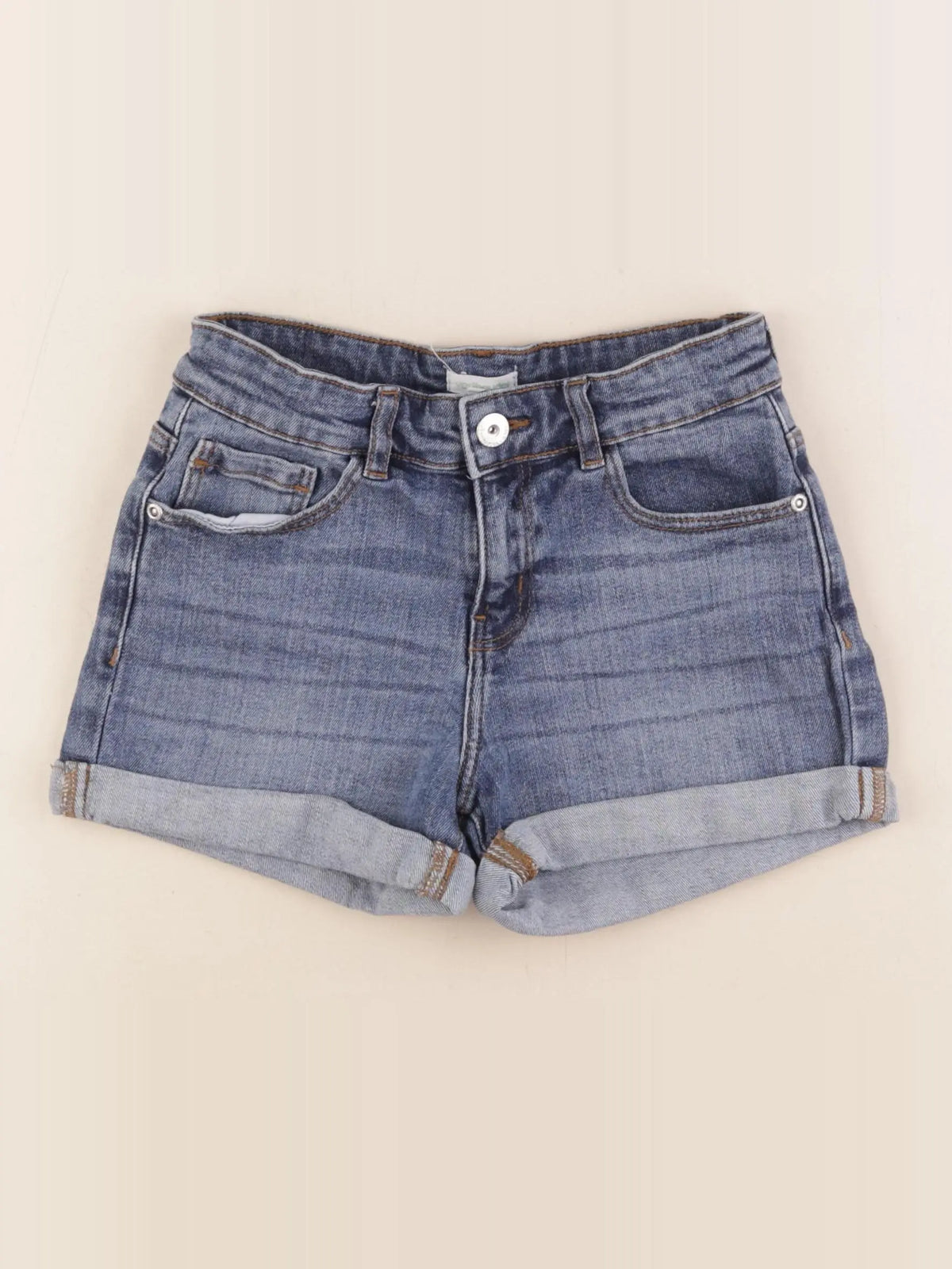 Vertbaudet - short bleu - 10 ans