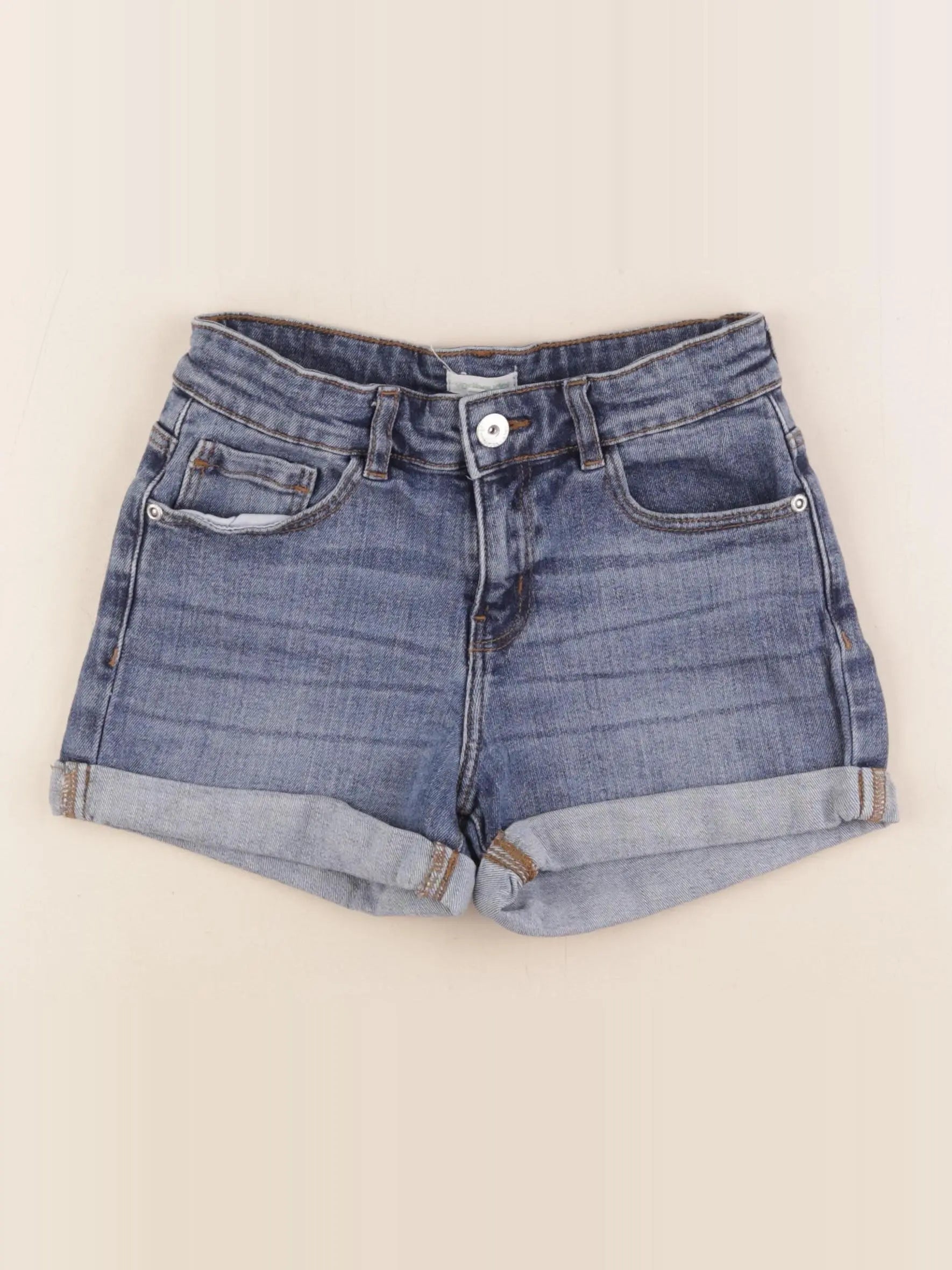 Vertbaudet - short bleu - 10 ans