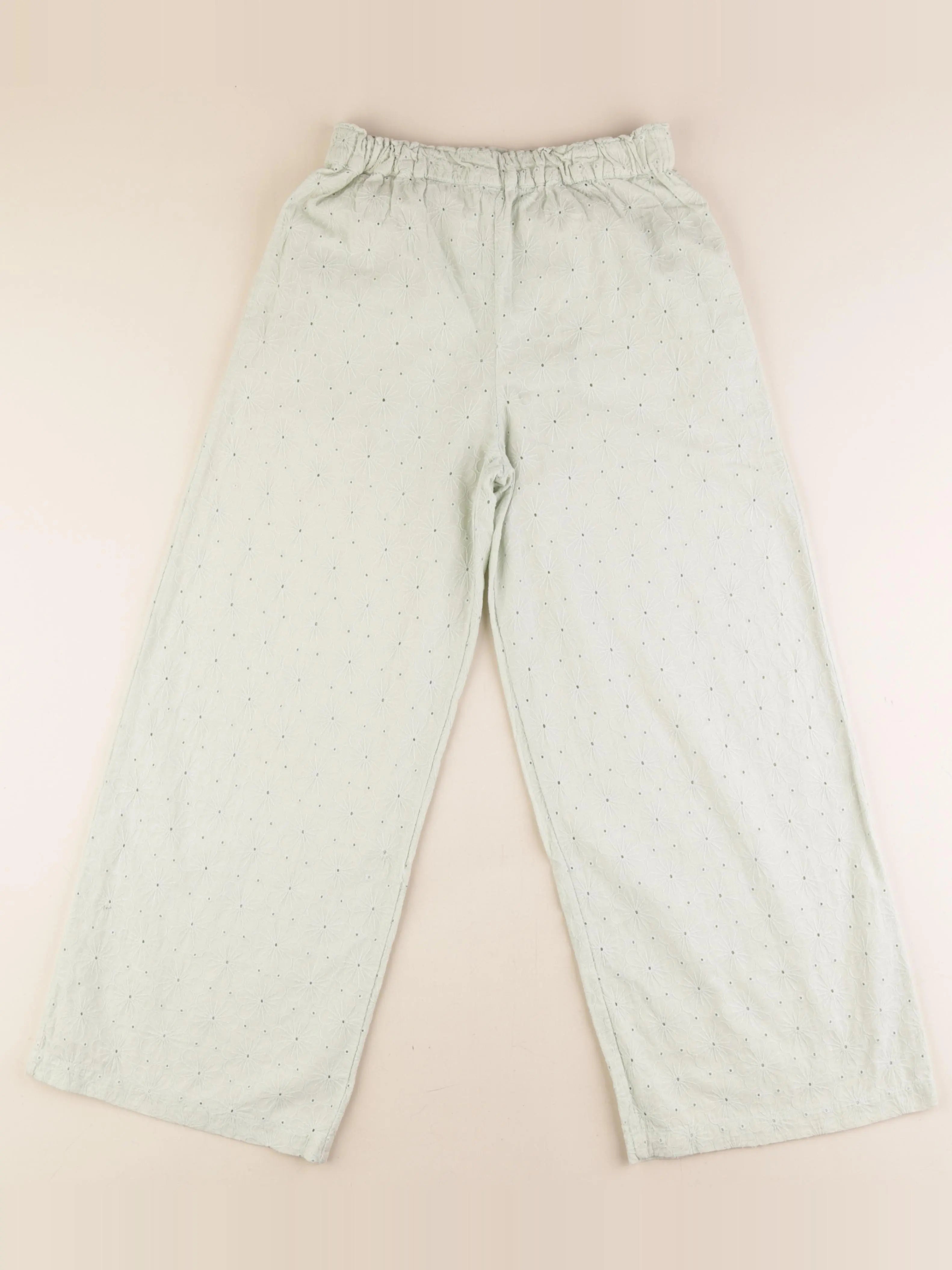 Monoprix - pantalon vert - 12 ans