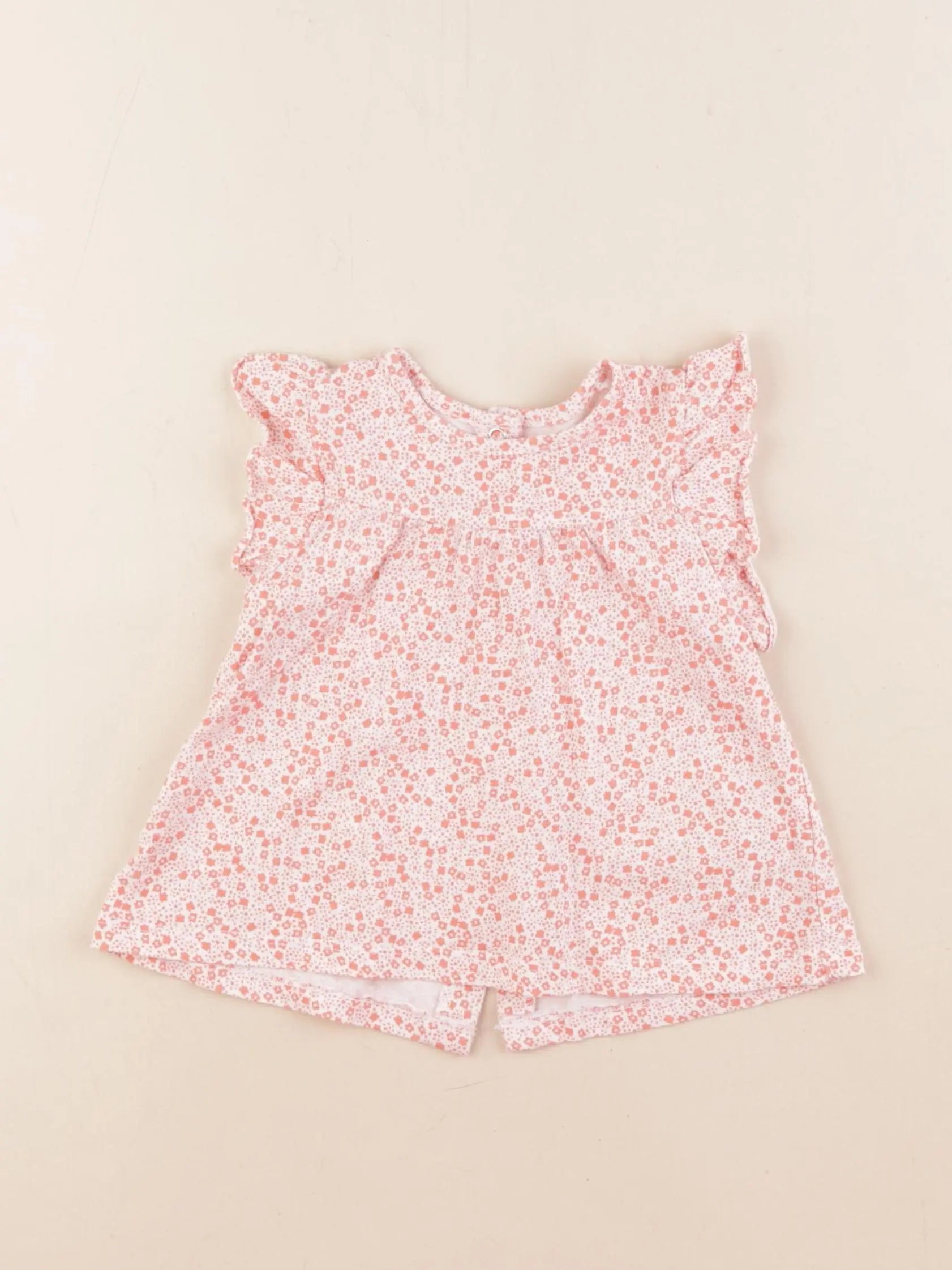 Vertbaudet - tee-shirt rose - 12 mois