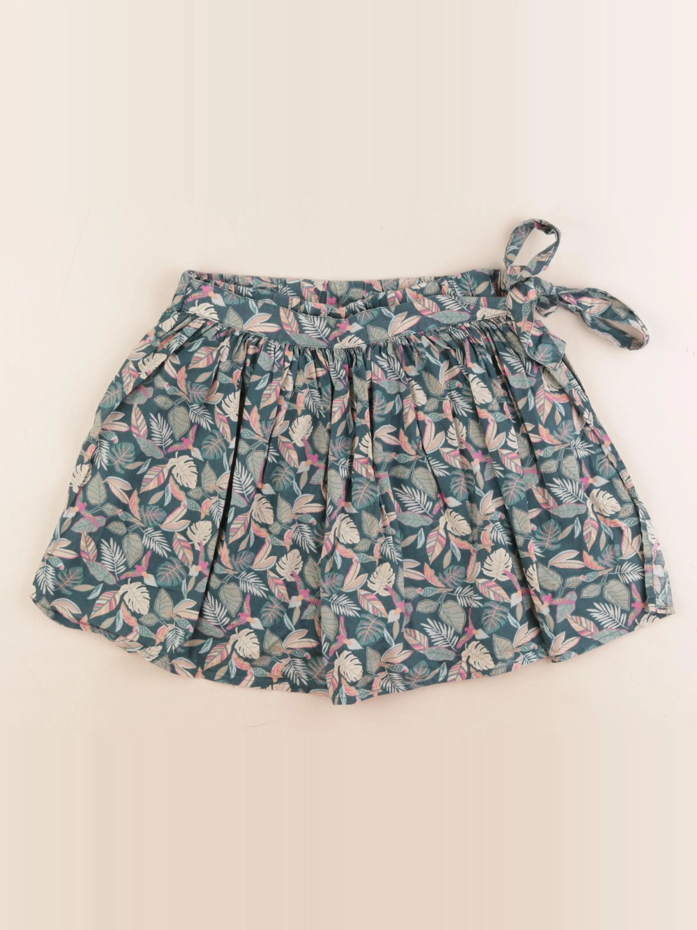 Vertbaudet - jupe short vert - 14 ans
