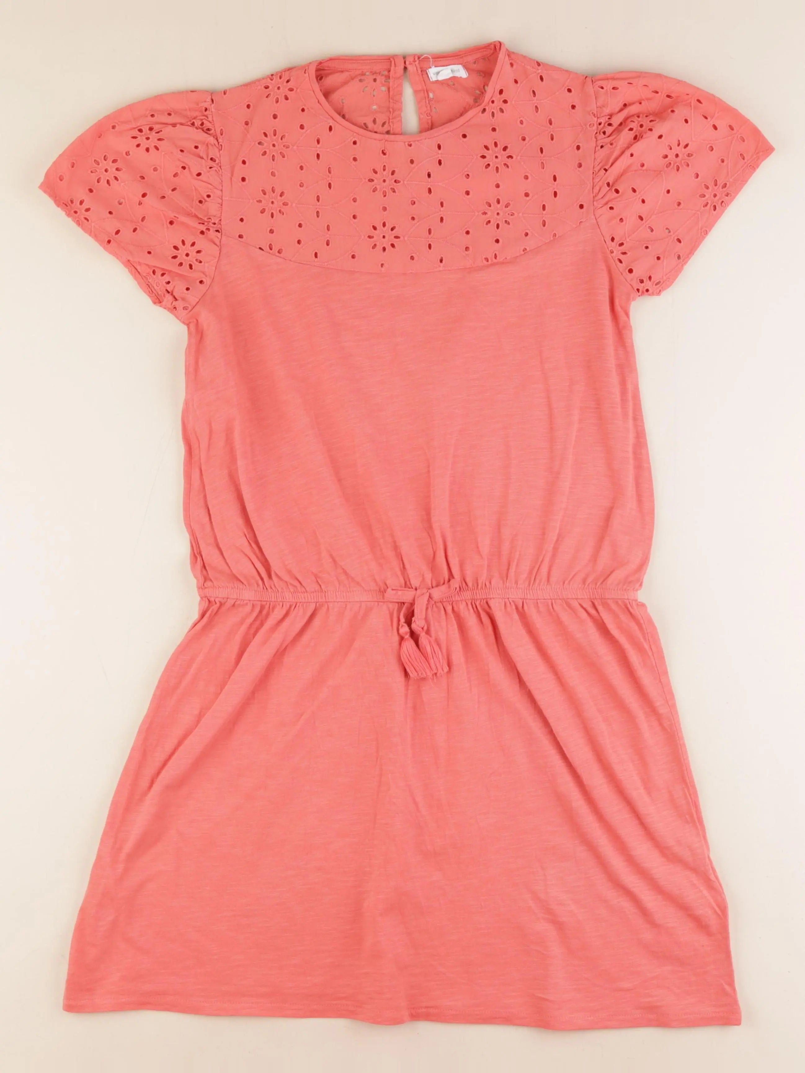 Vertbaudet - robe orange - 14 ans