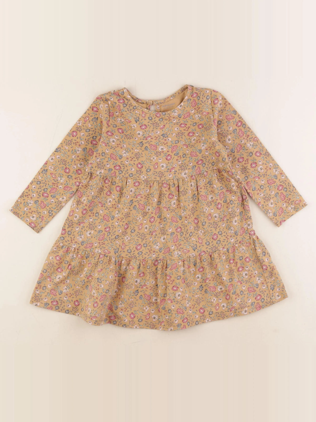 Vertbaudet - robe marron - 3 ans
