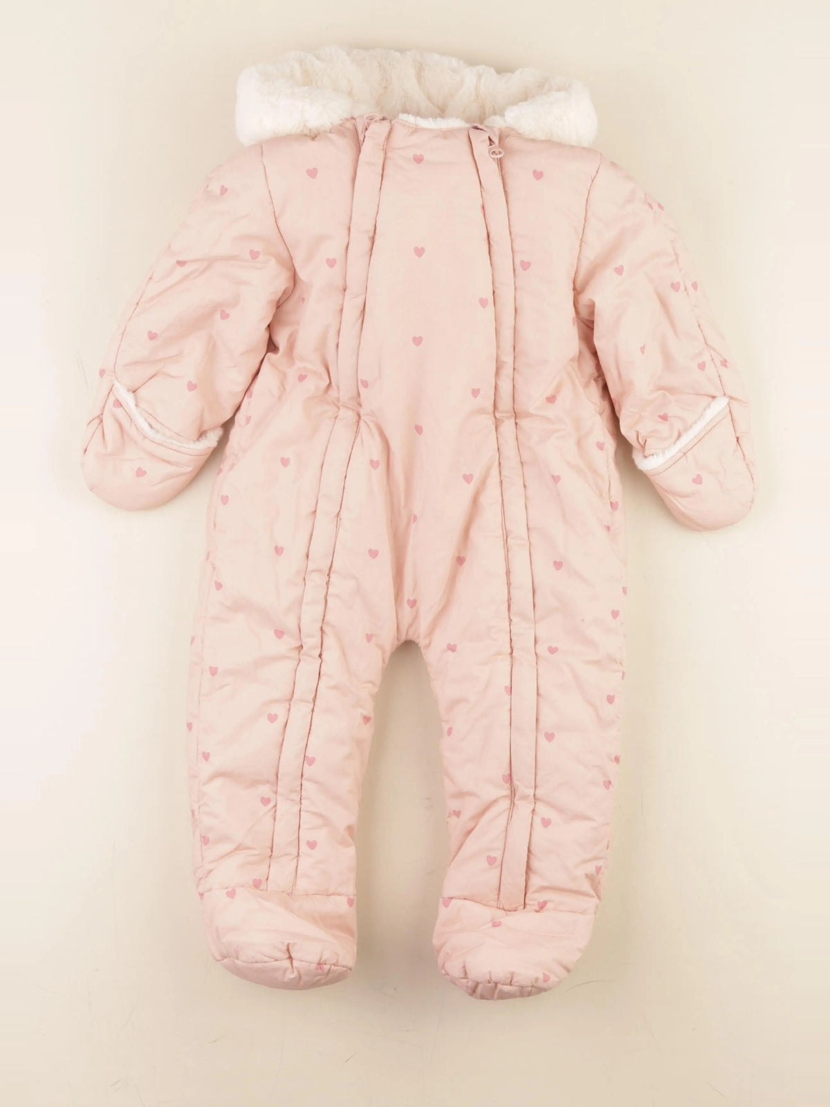 Vertbaudet - combi-pilote rose - 18 mois
