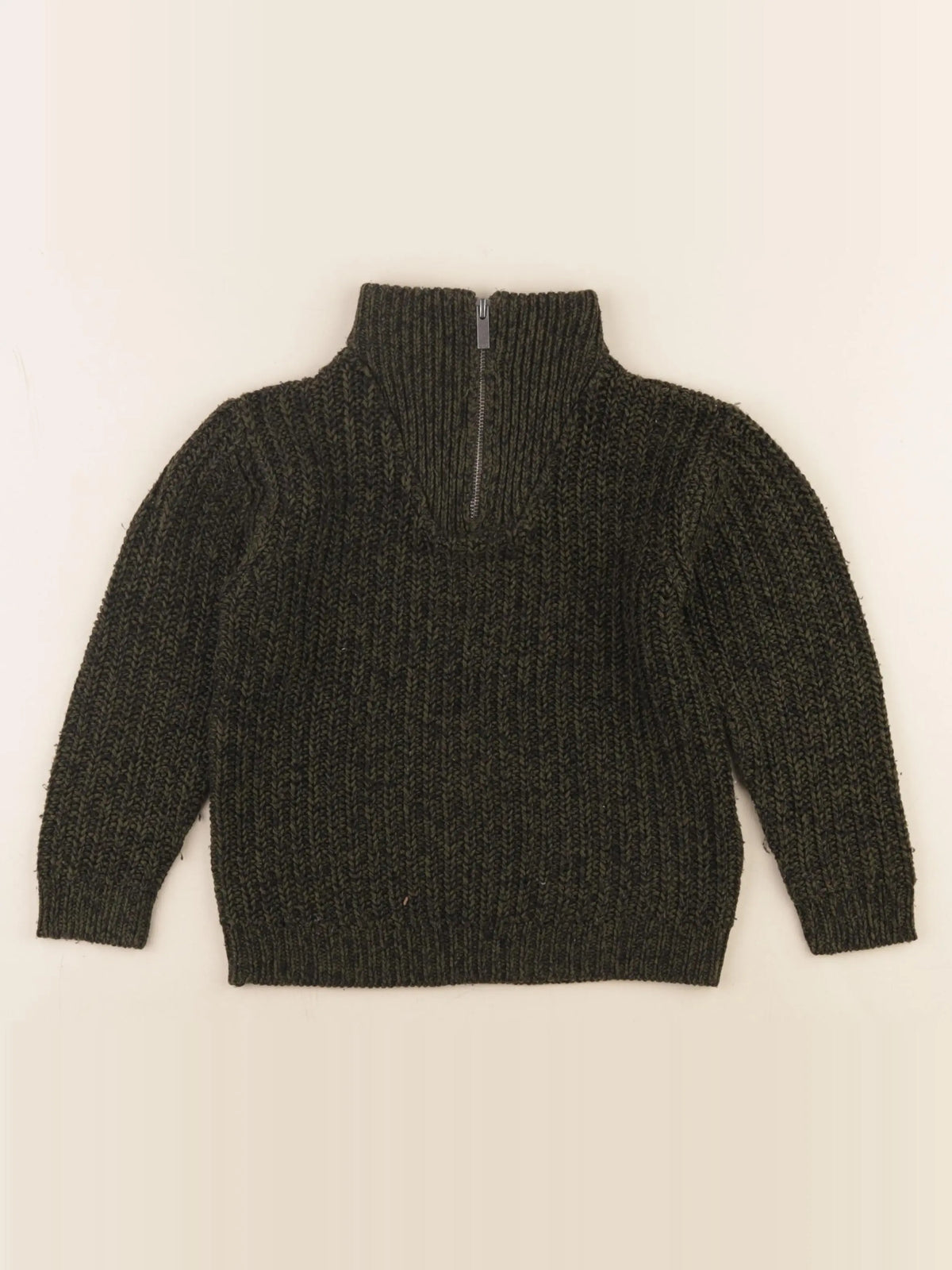 Vertbaudet - pull vert - 5 ans