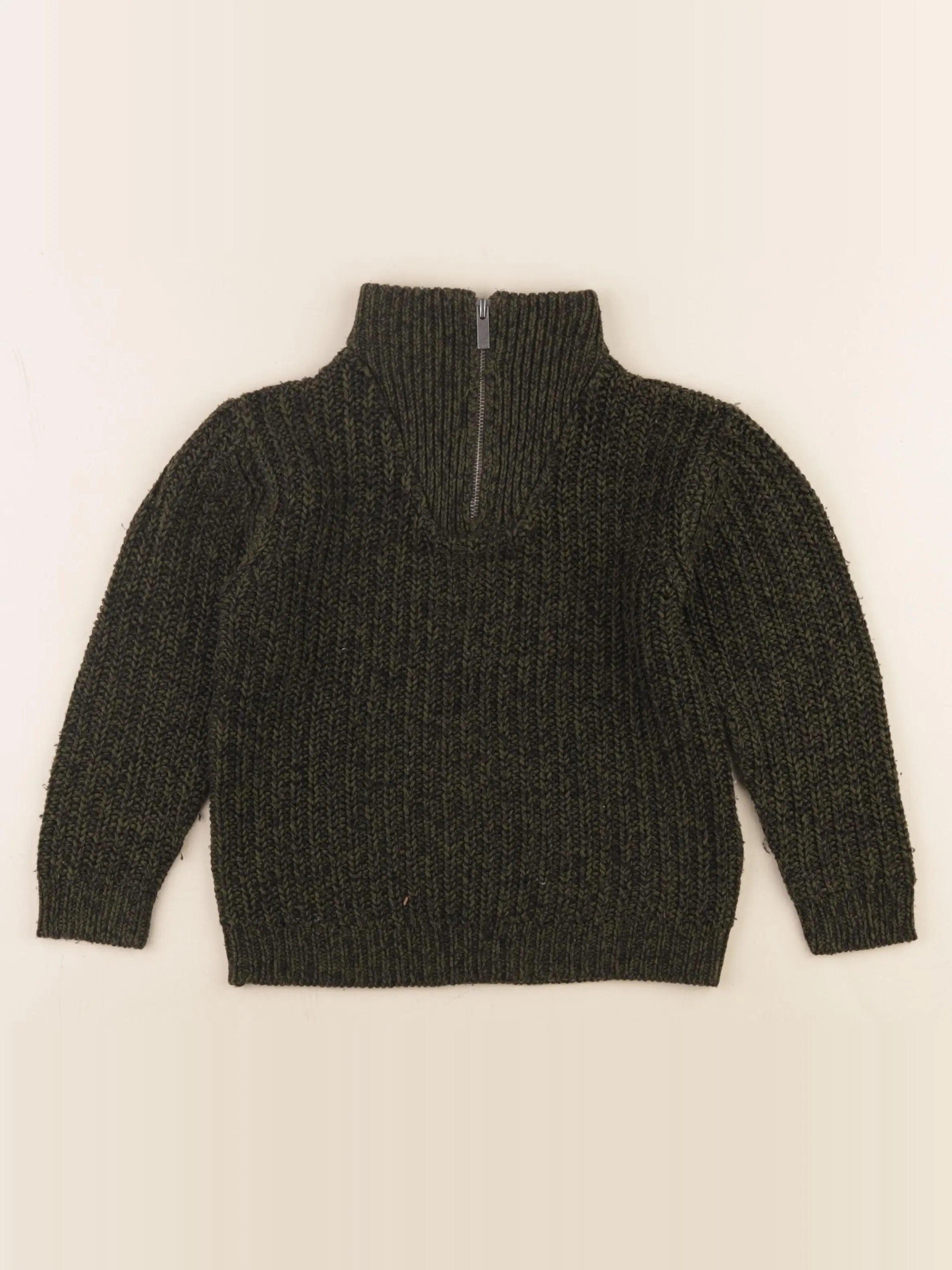 Vertbaudet - pull vert - 5 ans