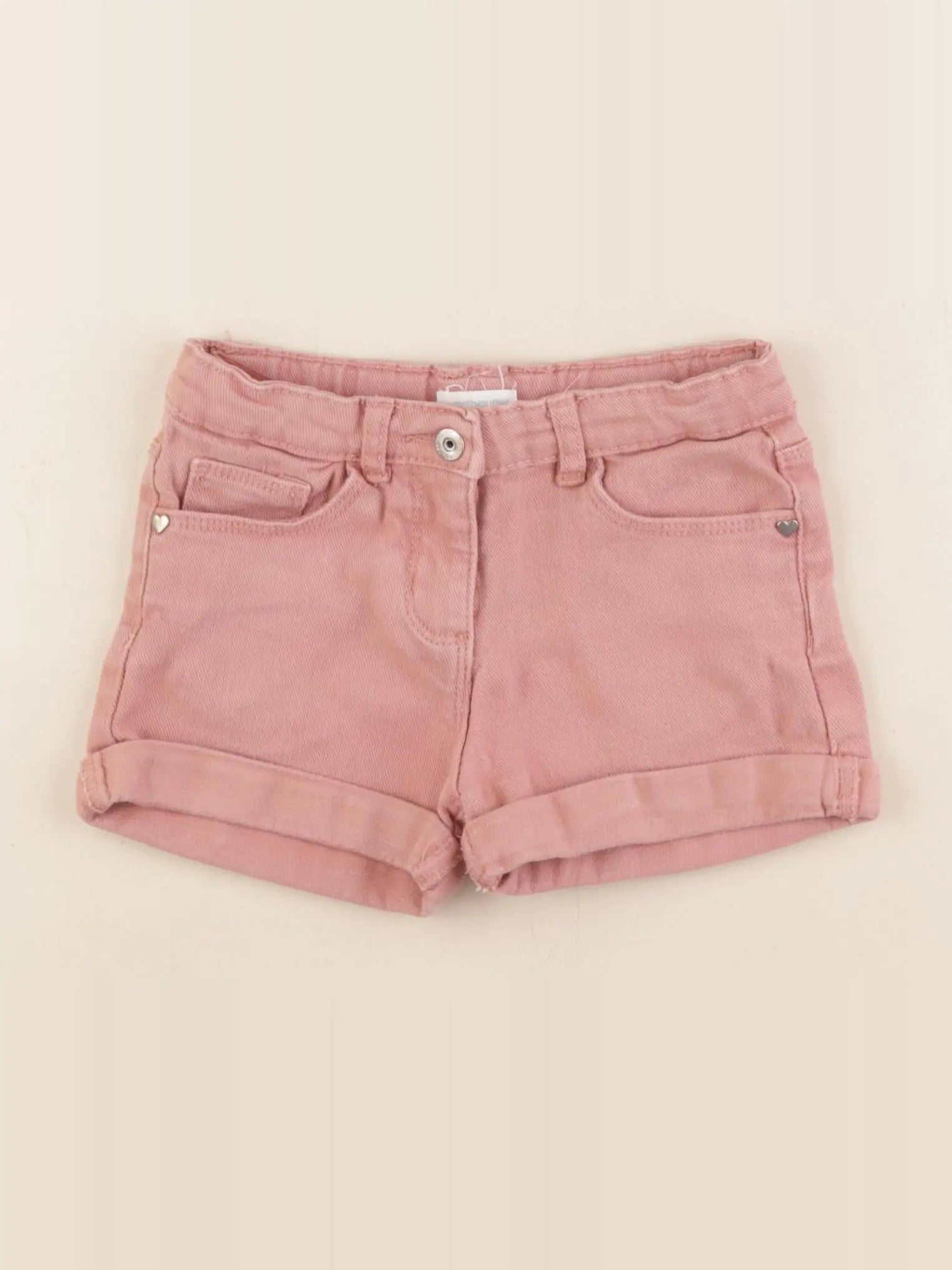 Vertbaudet - short rose - 6 ans