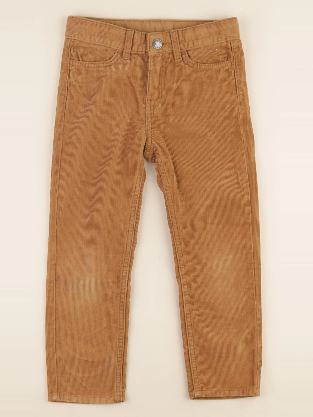 H&M - pantalon marron - 4/5 ans