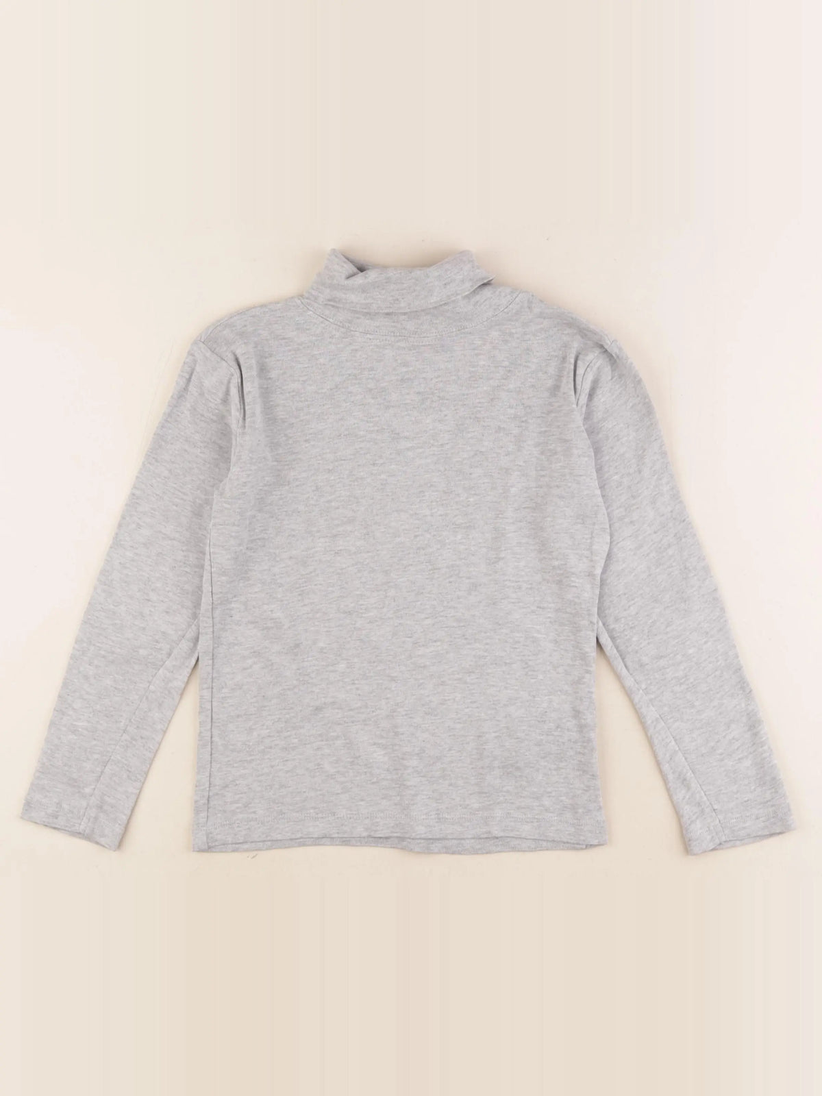 Vertbaudet - sous-pull gris - 8 ans