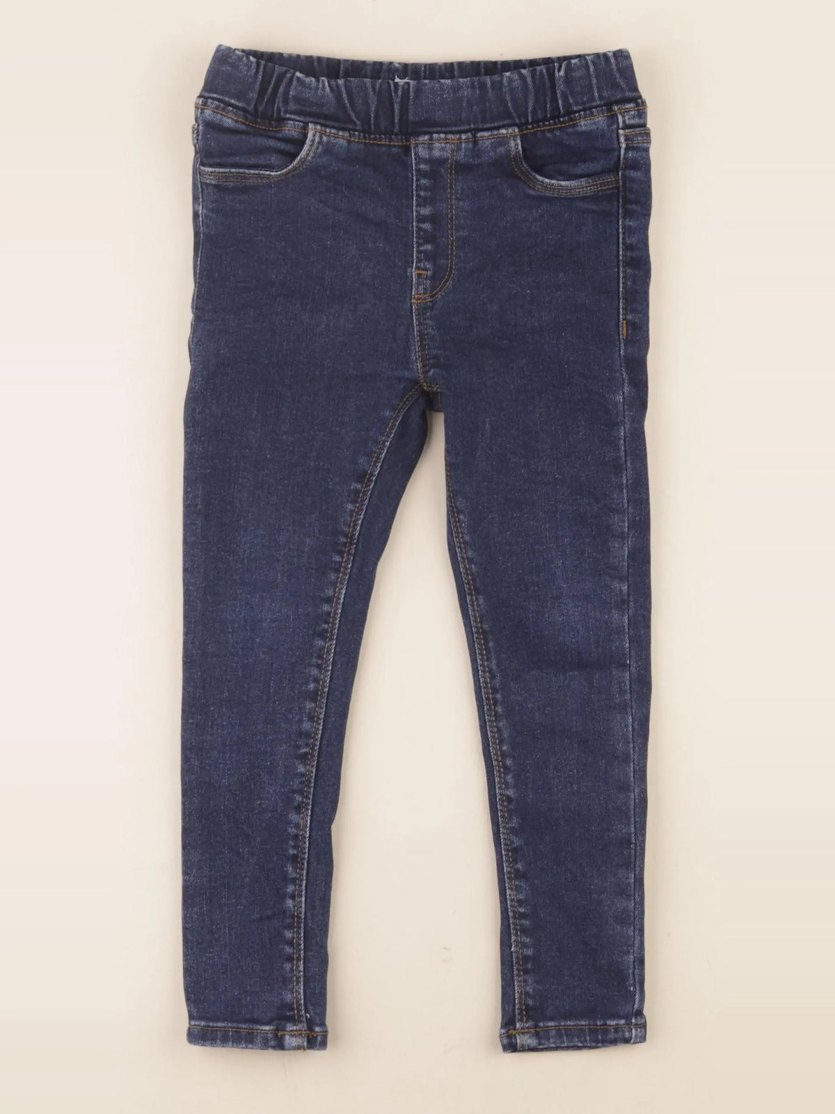 Vertbaudet - jegging bleu - 4 ans