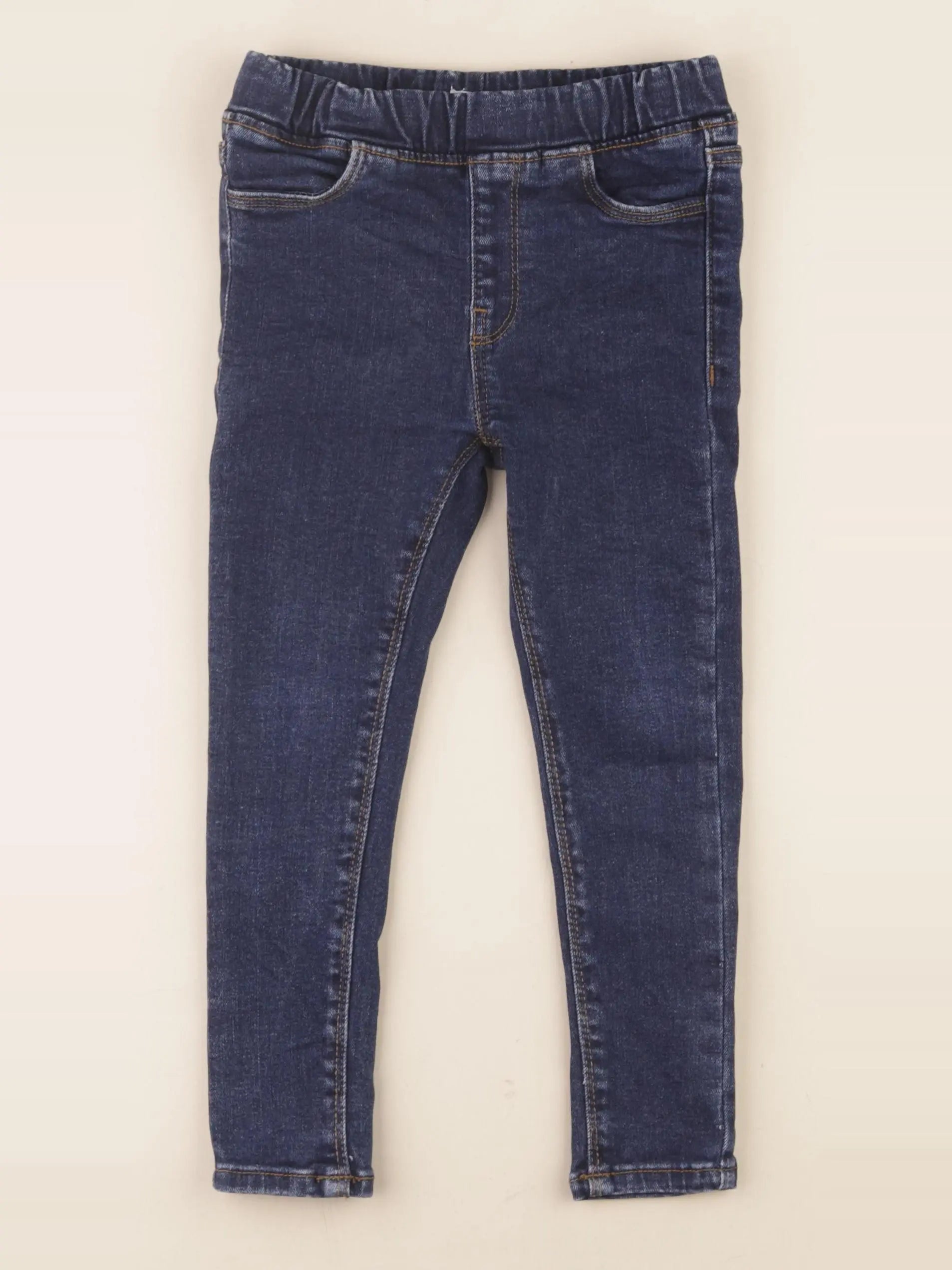 Vertbaudet - jegging bleu - 4 ans