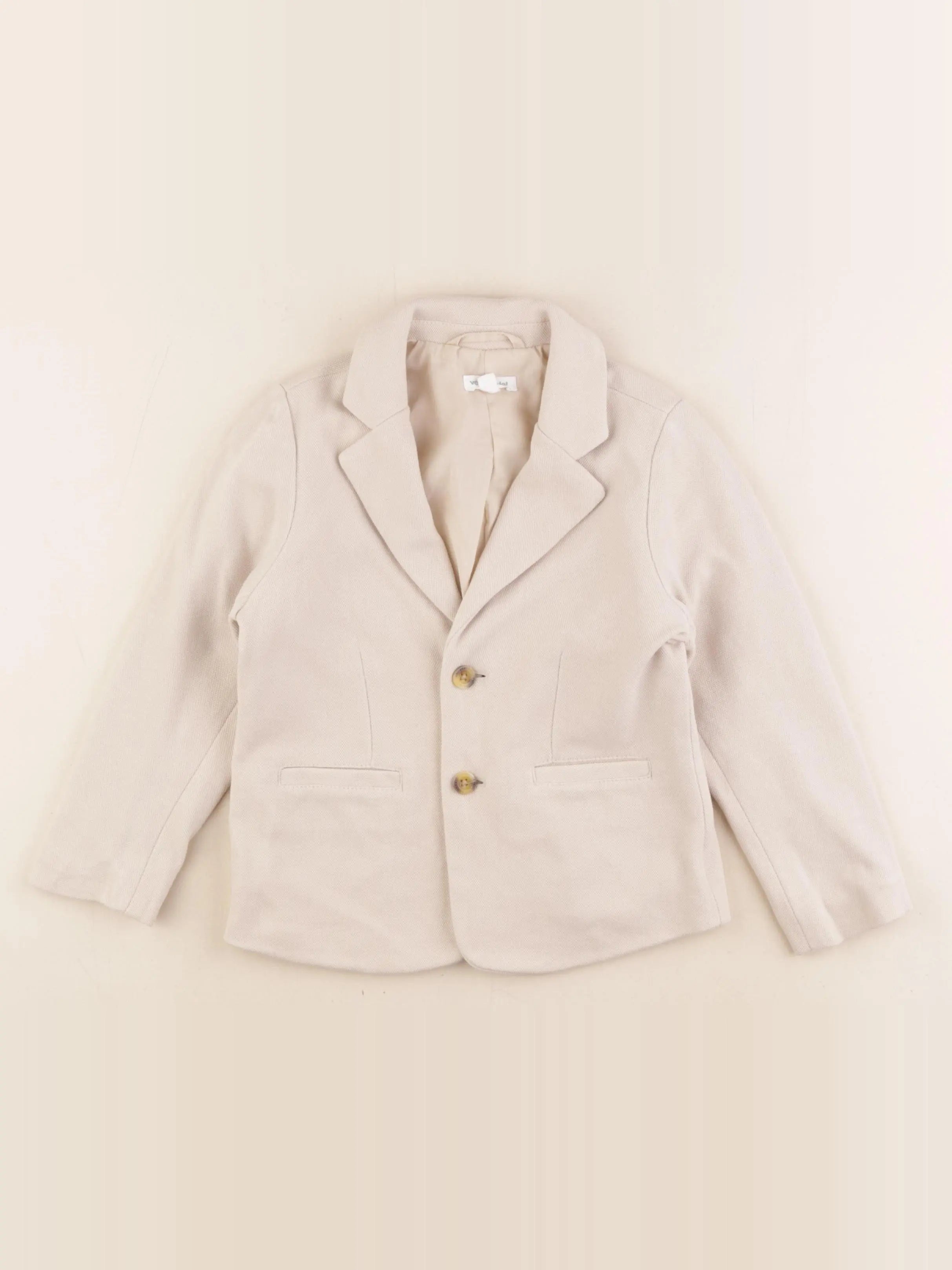 Vertbaudet - veste beige - 4 ans