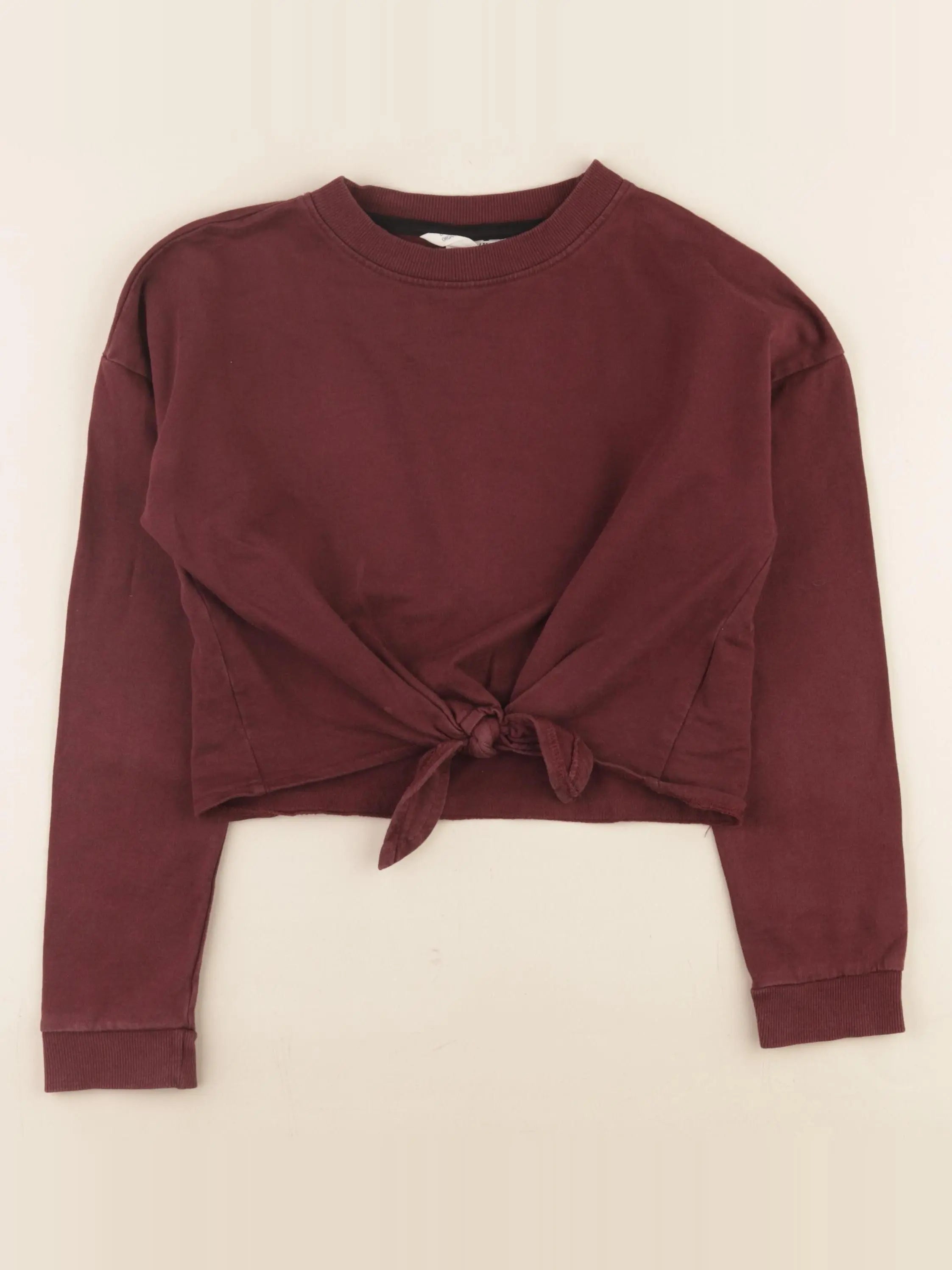 H&M - sweat marron - 10/11 ans