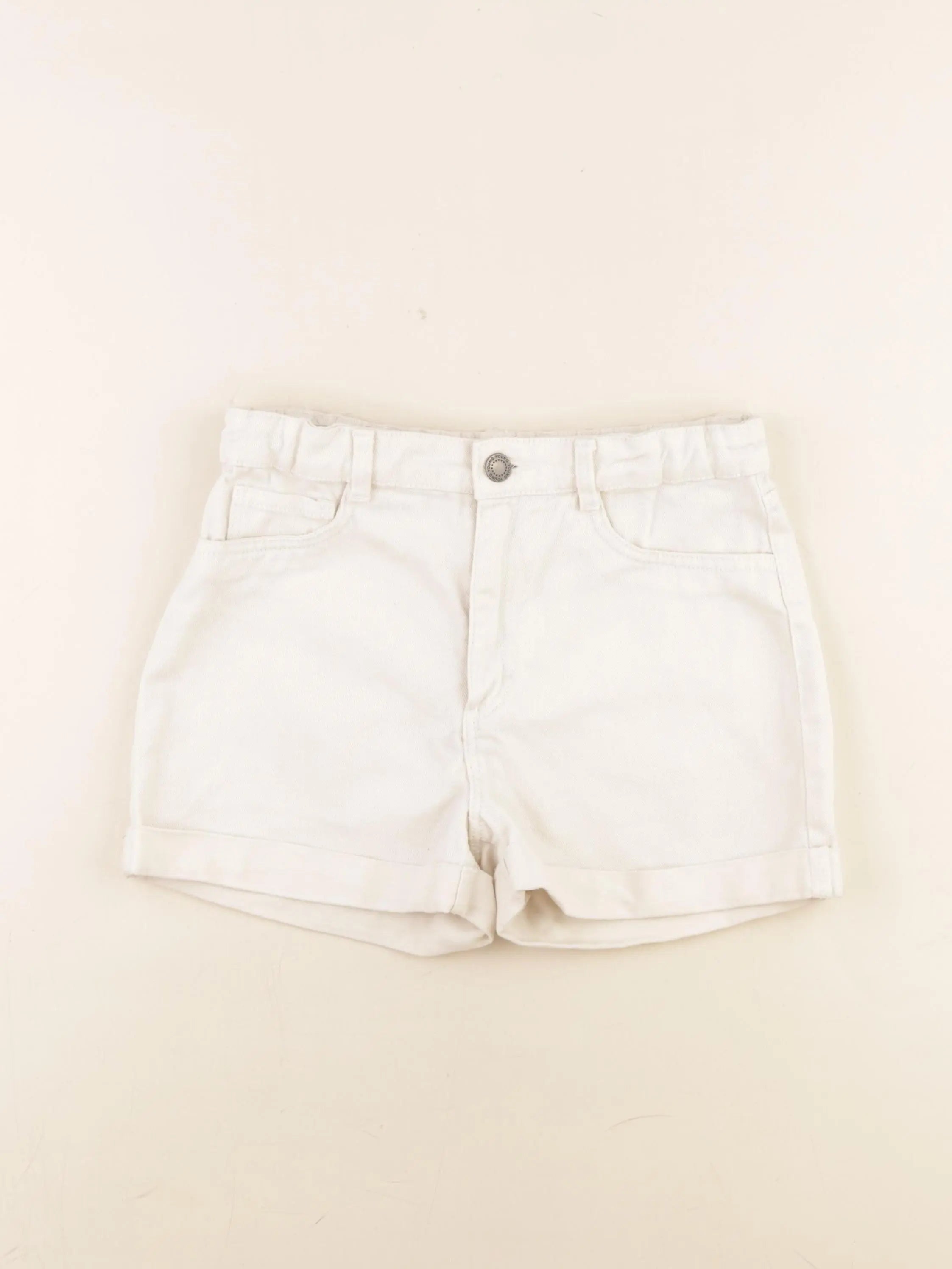 H&M - short blanc - 11/12 ans