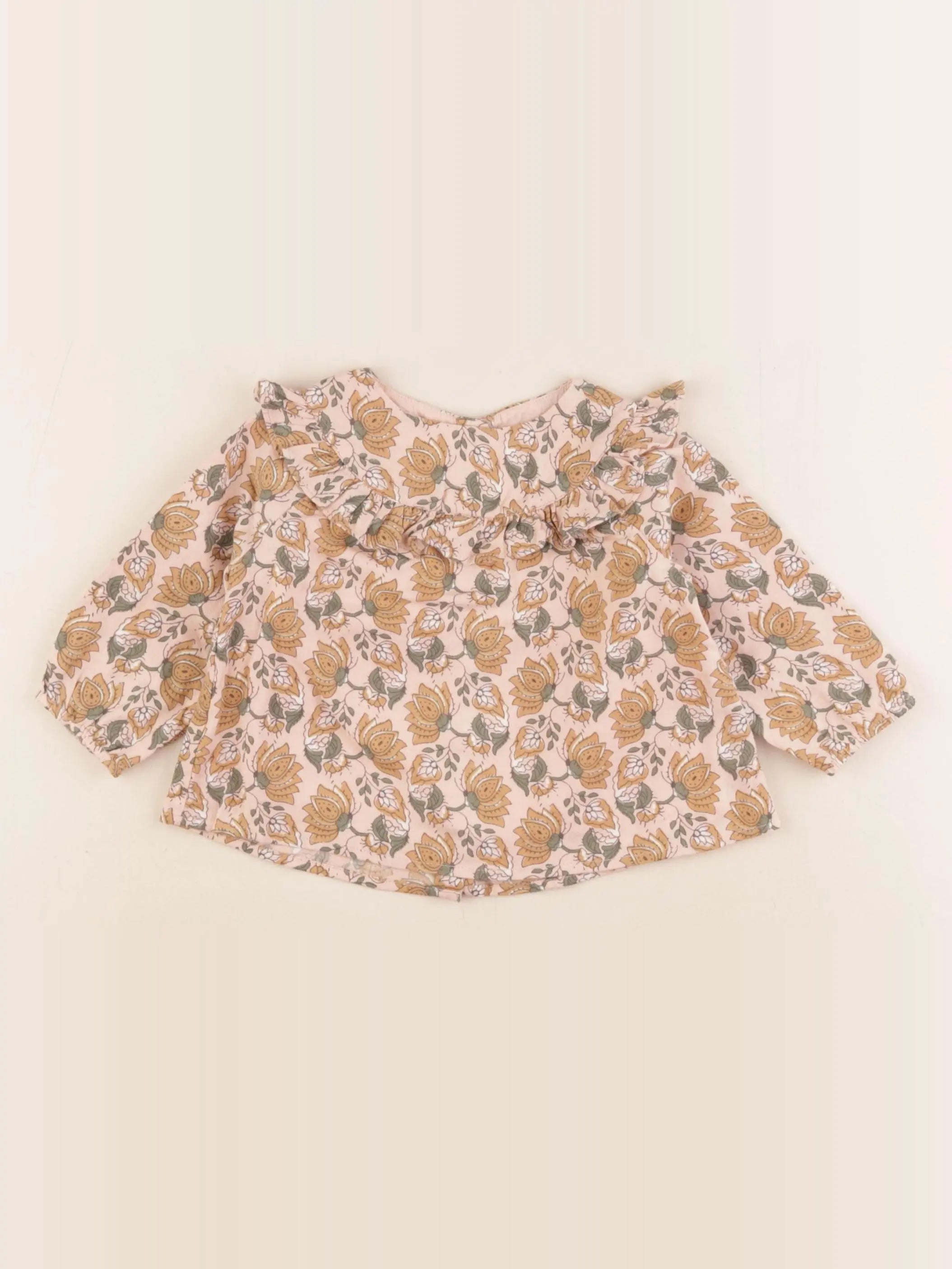 Natalys - blouse rose - 6 mois