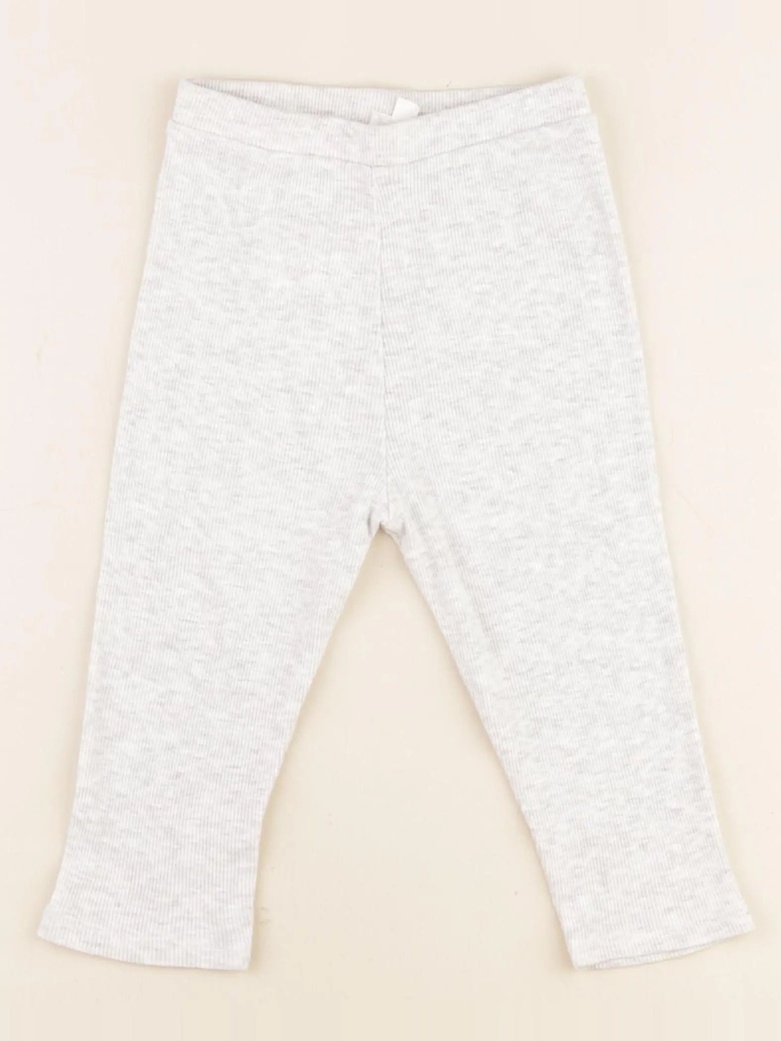 Vertbaudet - legging gris - 24 mois