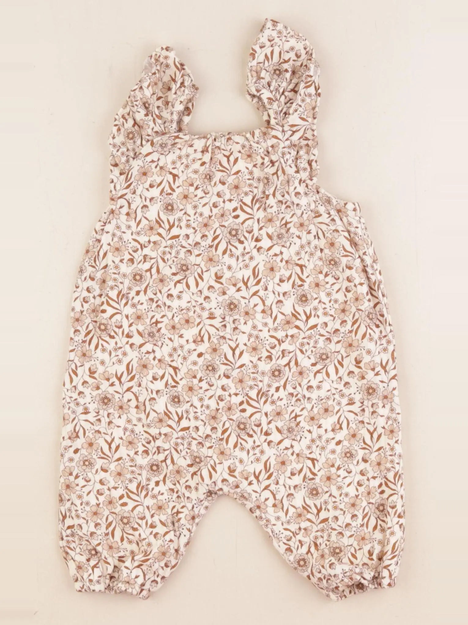 Zara - combinaison marron - 1/3 mois