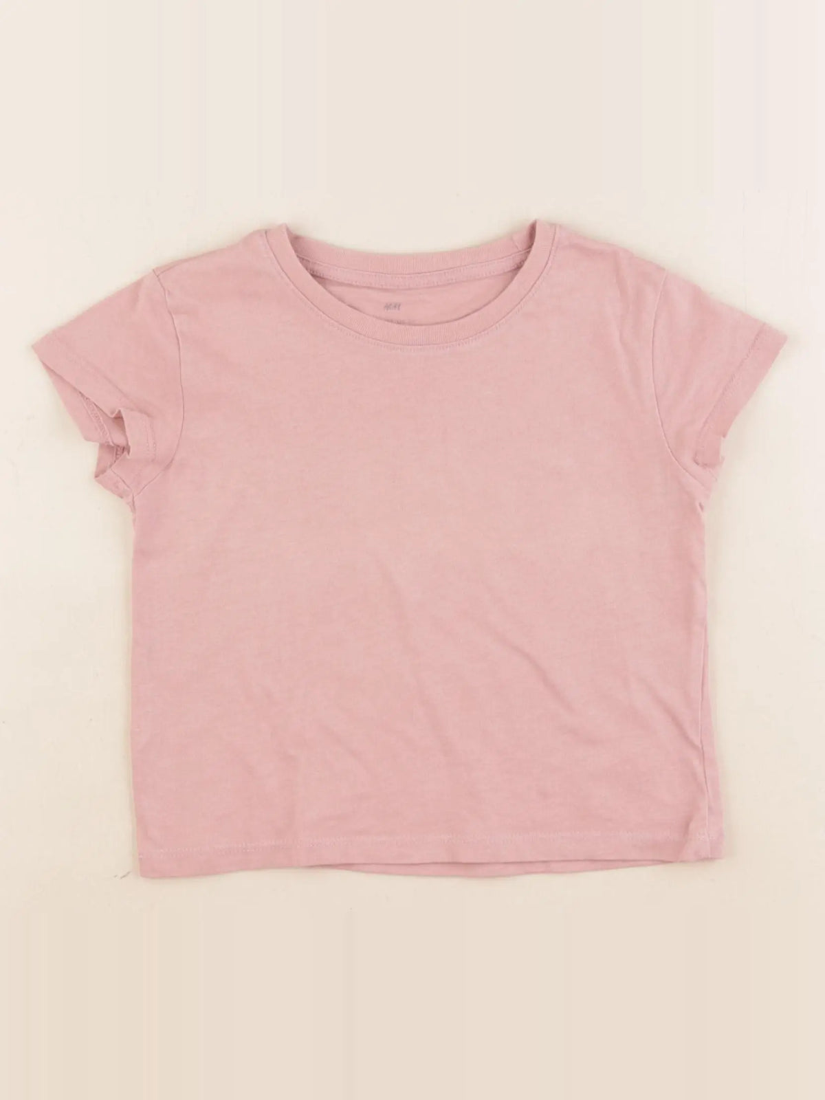 H&M - tee-shirt rose - 18/24 mois
