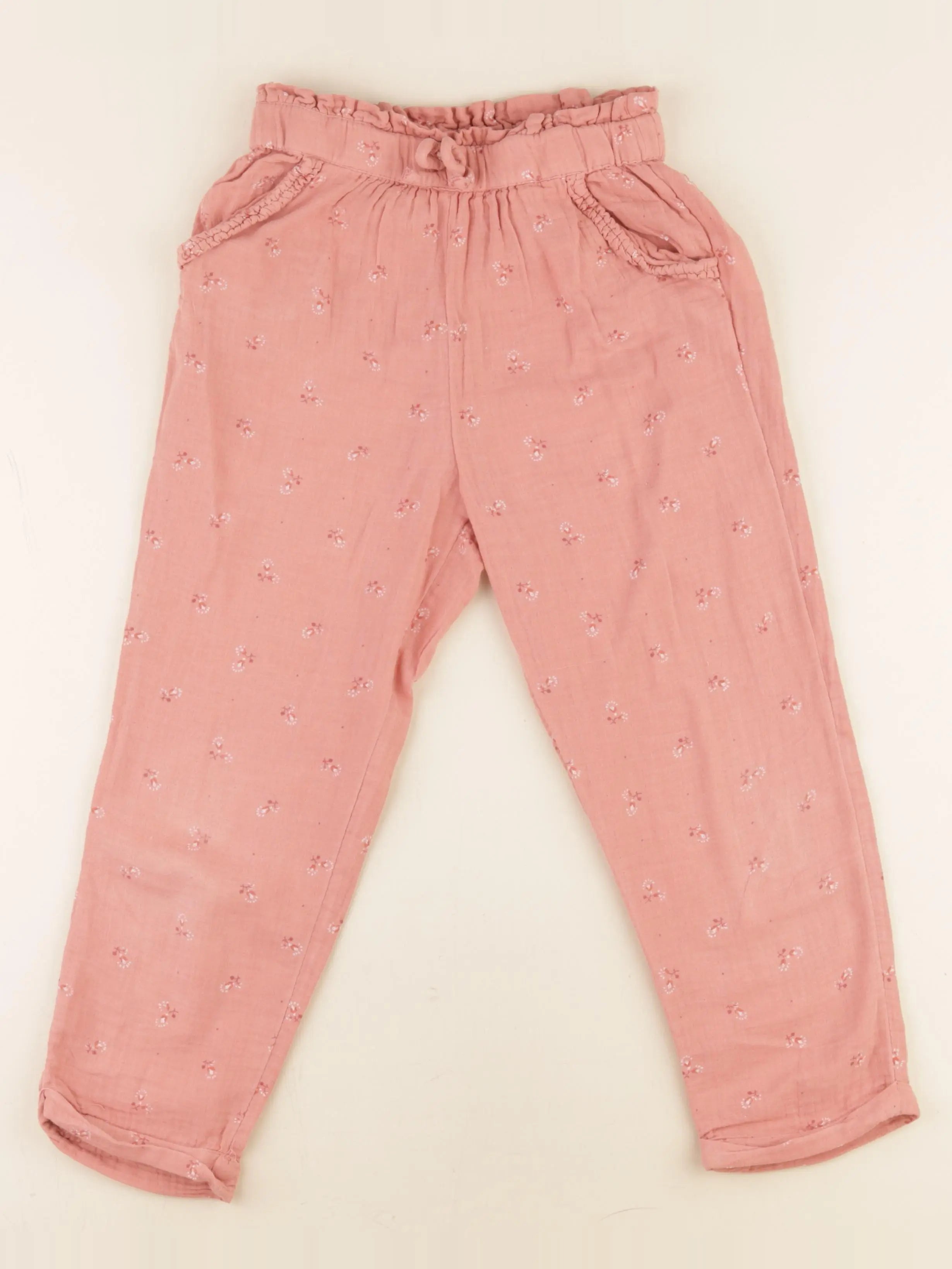 Vertbaudet - pantalon rose - 9 ans
